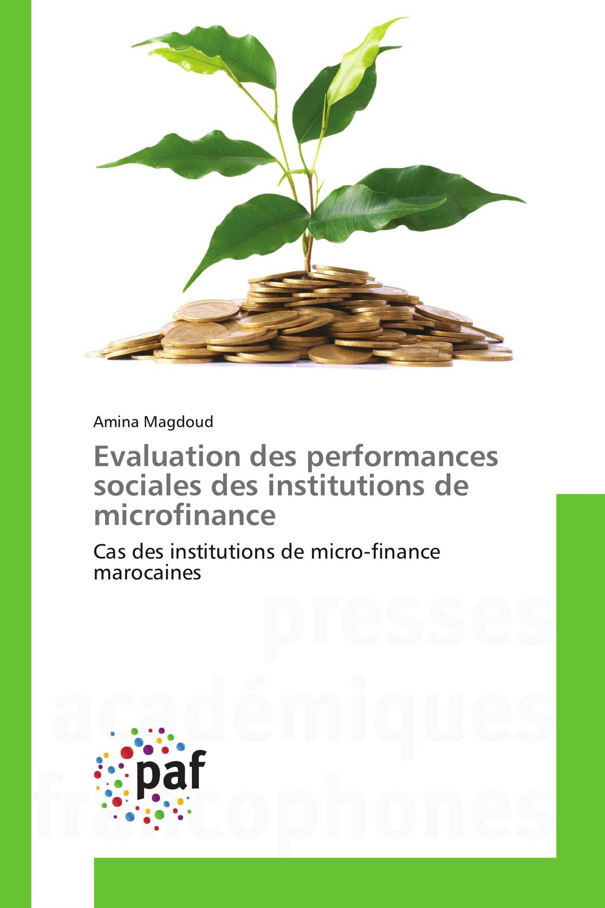 Evaluation des performances sociales des institutions de microfinance