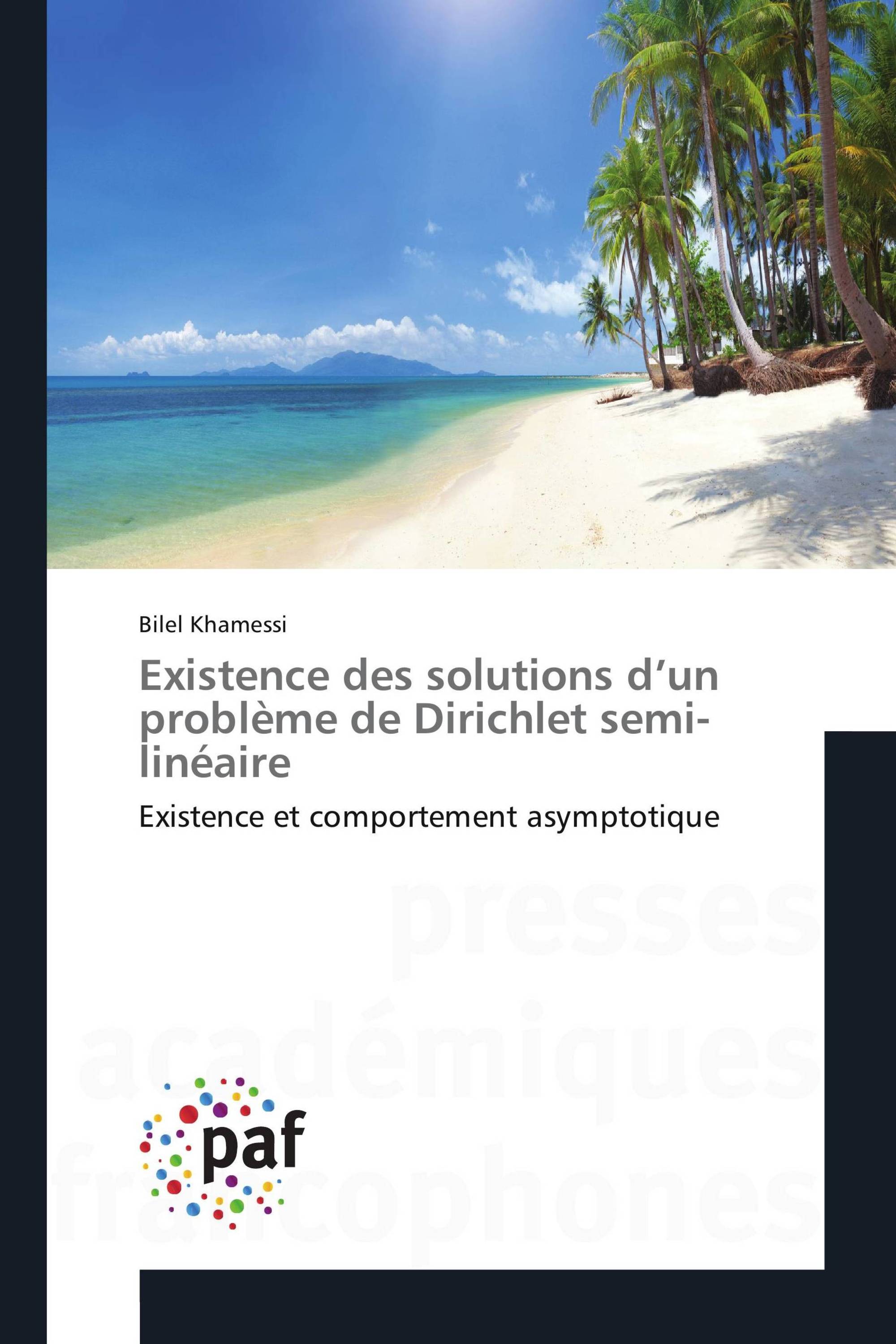 Existence des solutions d’un problème de Dirichlet semi-linéaire