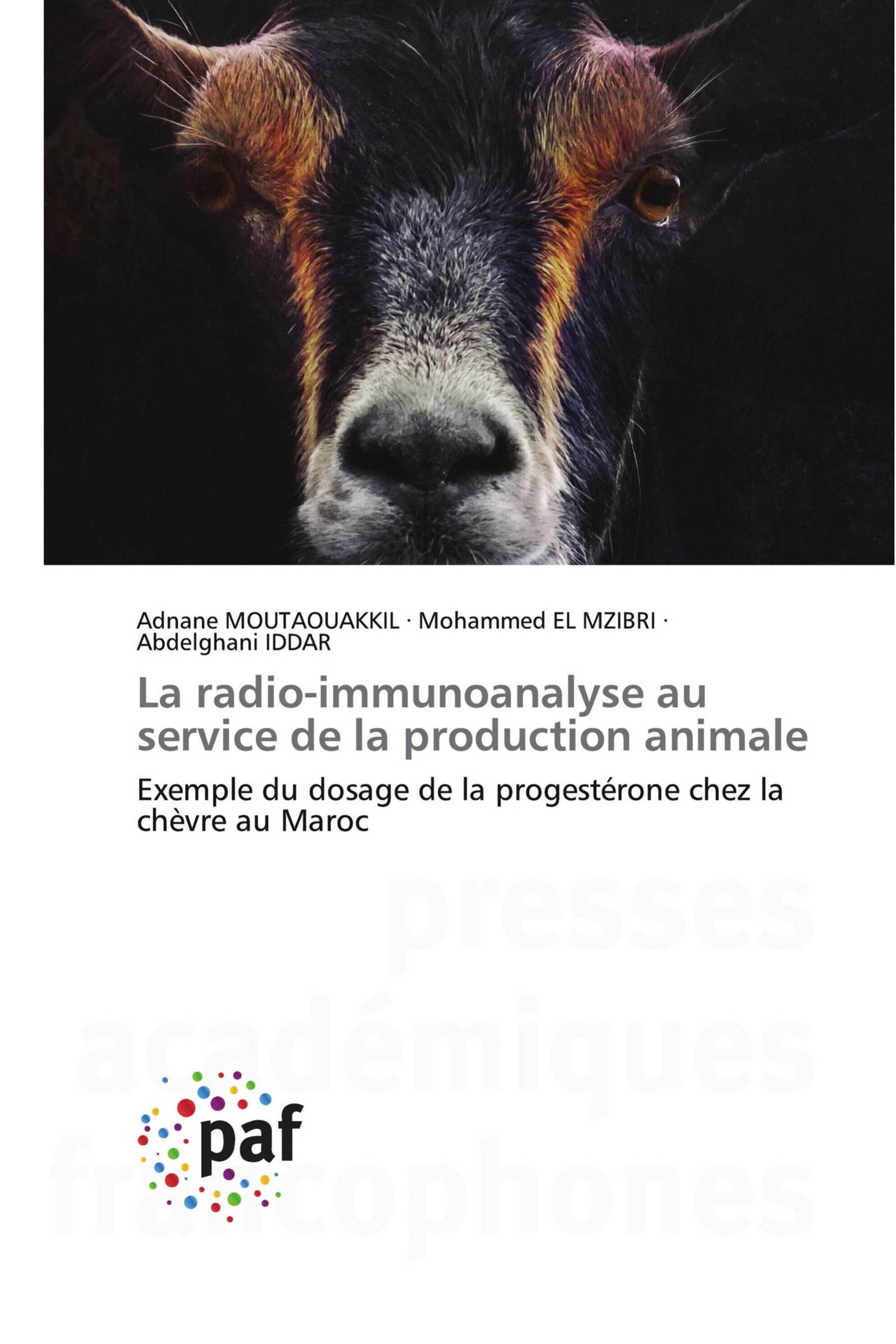 La radio-immunoanalyse au service de la production animale