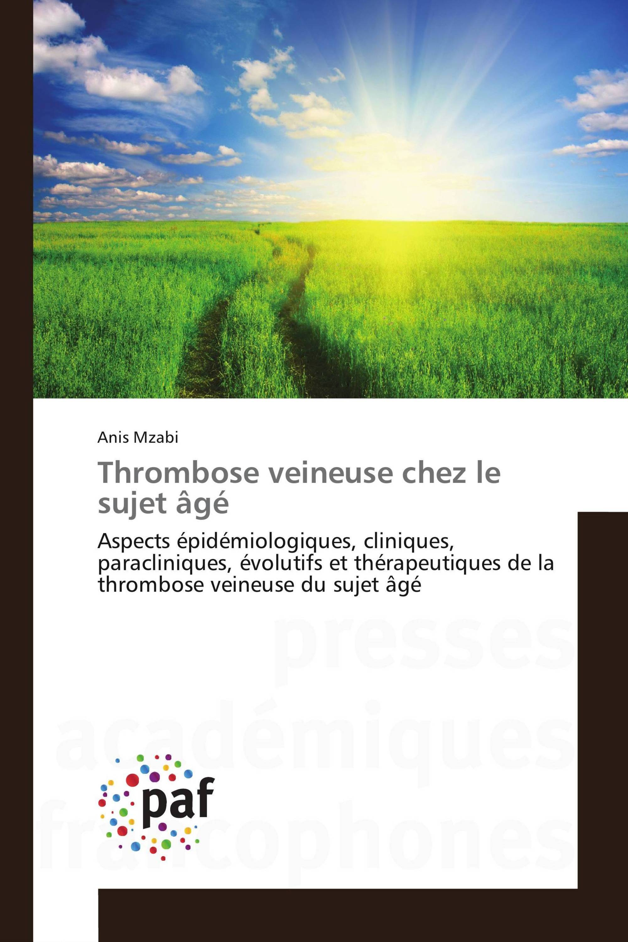 Thrombose veineuse chez le sujet âgé