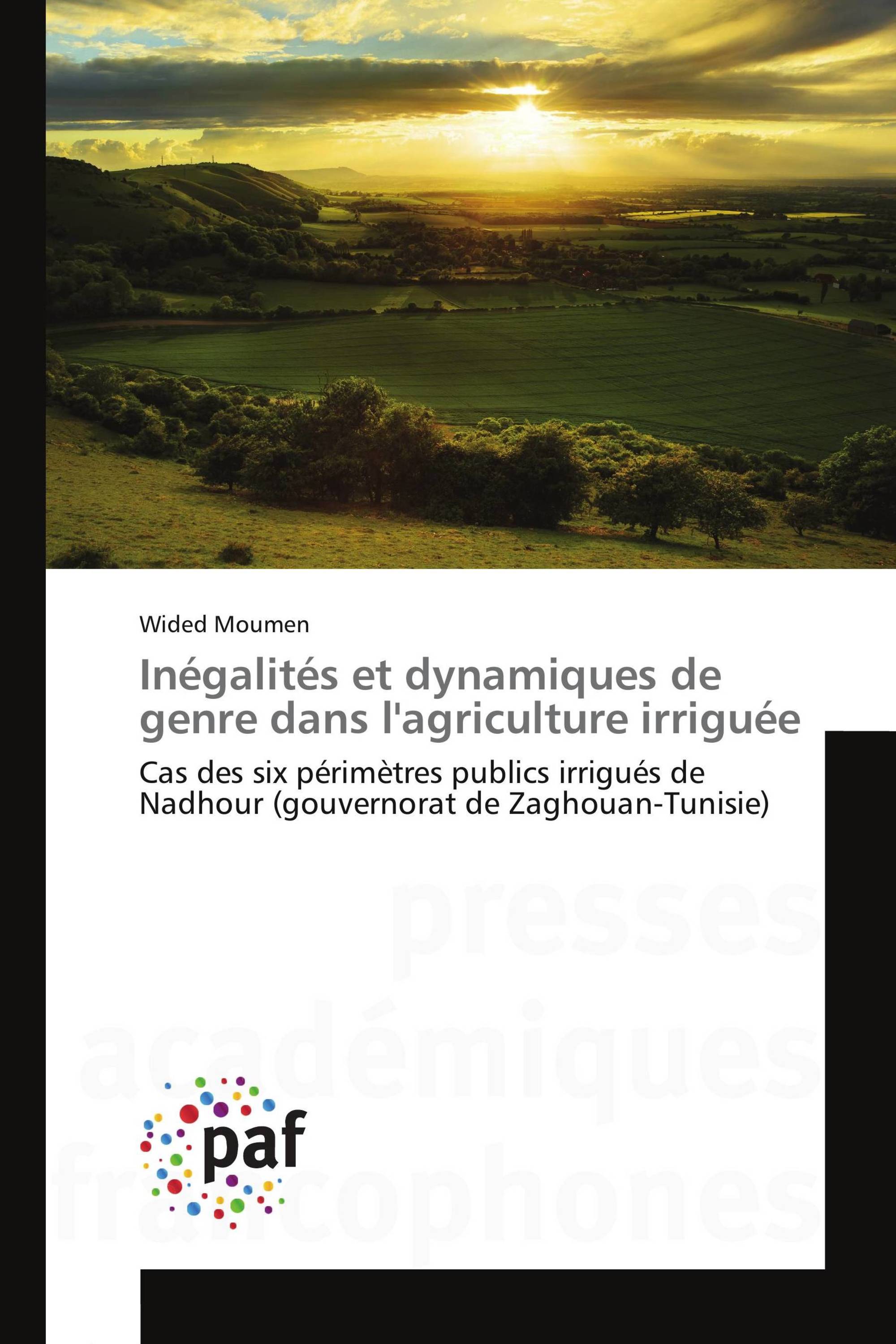 Inégalités et dynamiques de genre dans l'agriculture irriguée