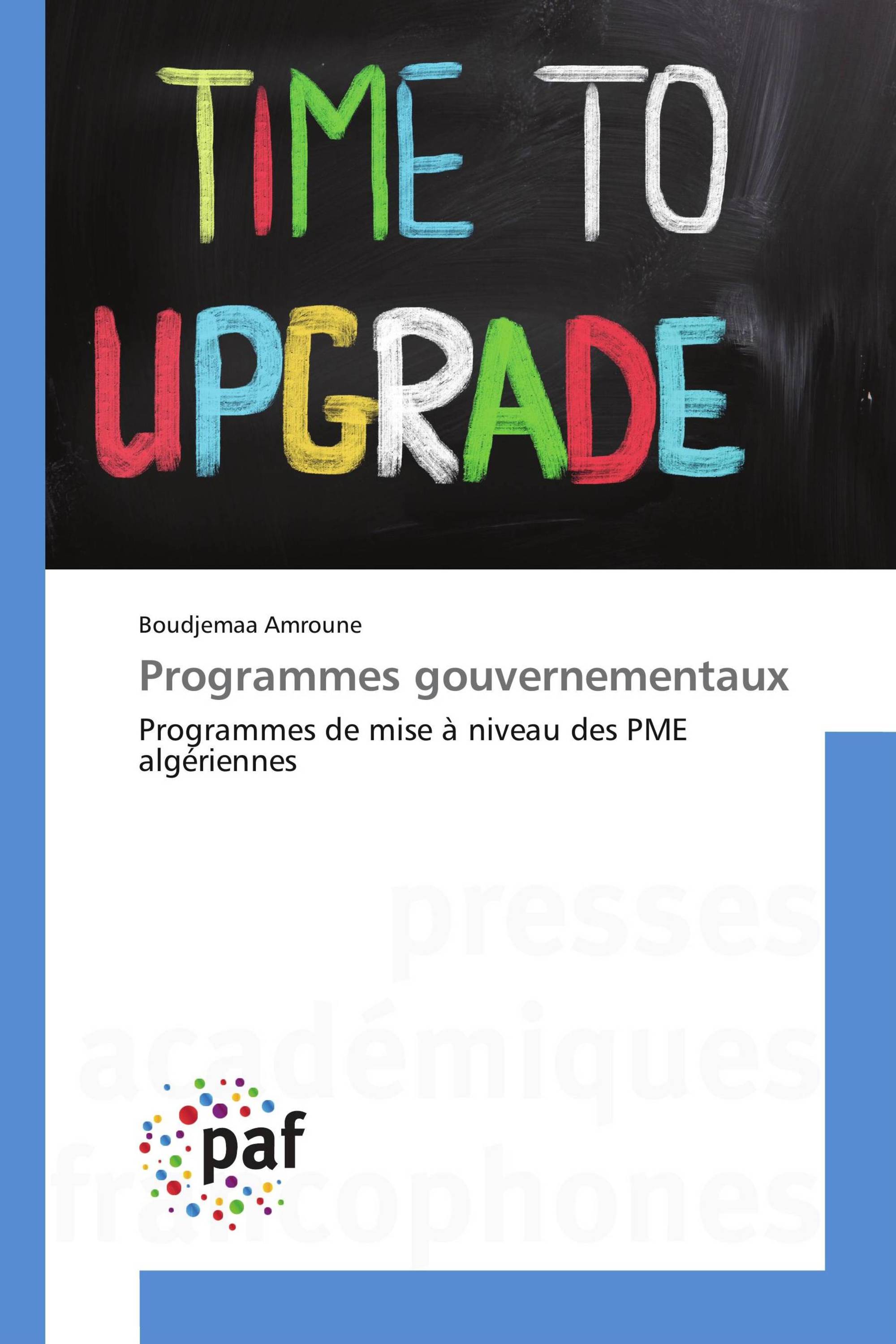 Programmes gouvernementaux