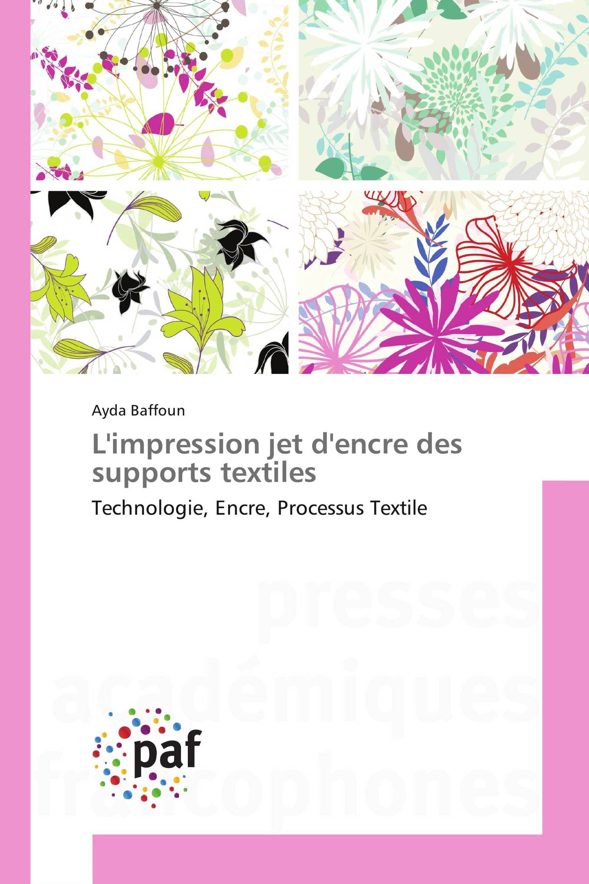 L'impression jet d'encre des supports textiles