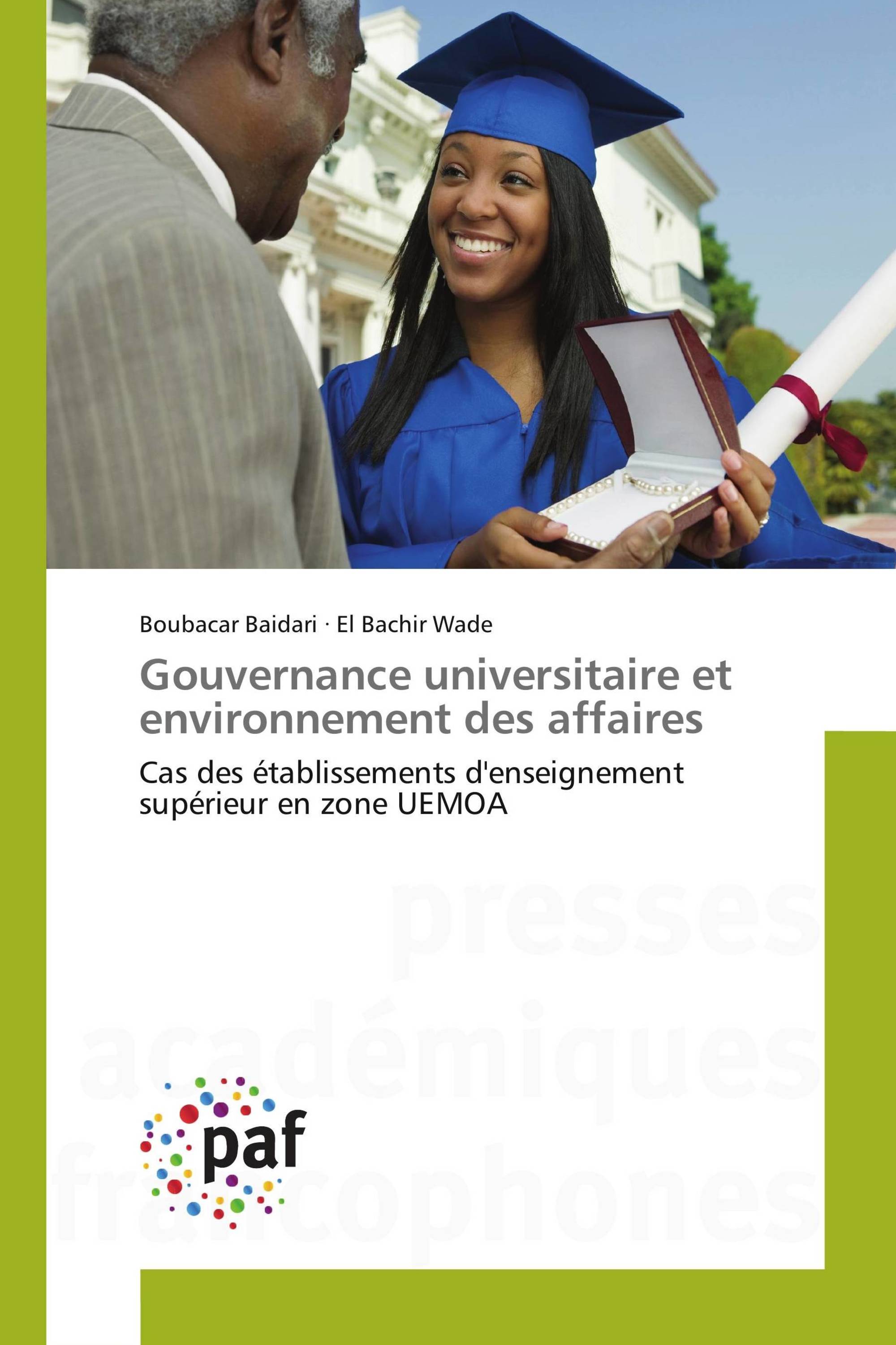 Gouvernance universitaire et environnement des affaires