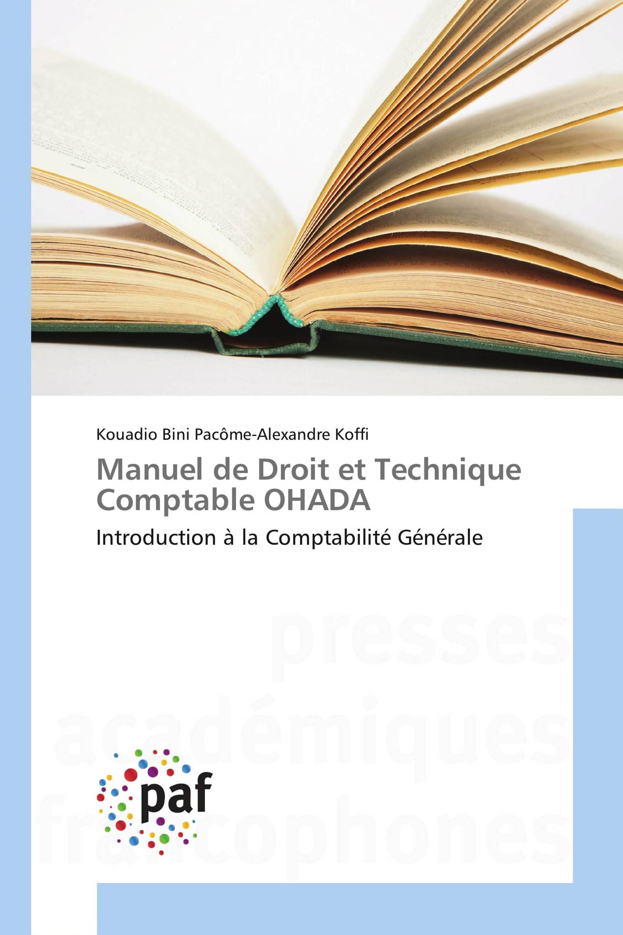 Manuel de Droit et Technique Comptable OHADA