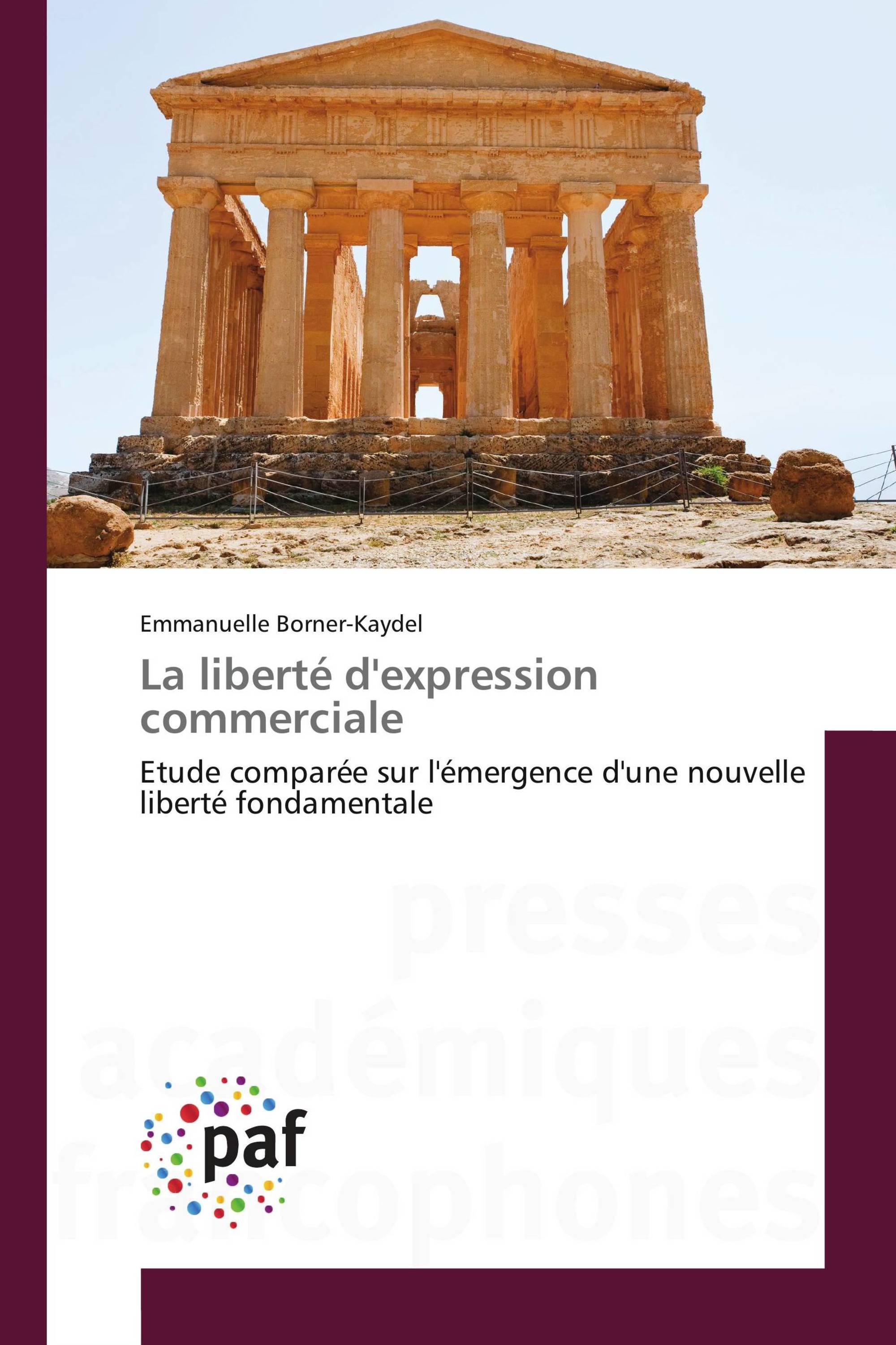 La liberté d'expression commerciale