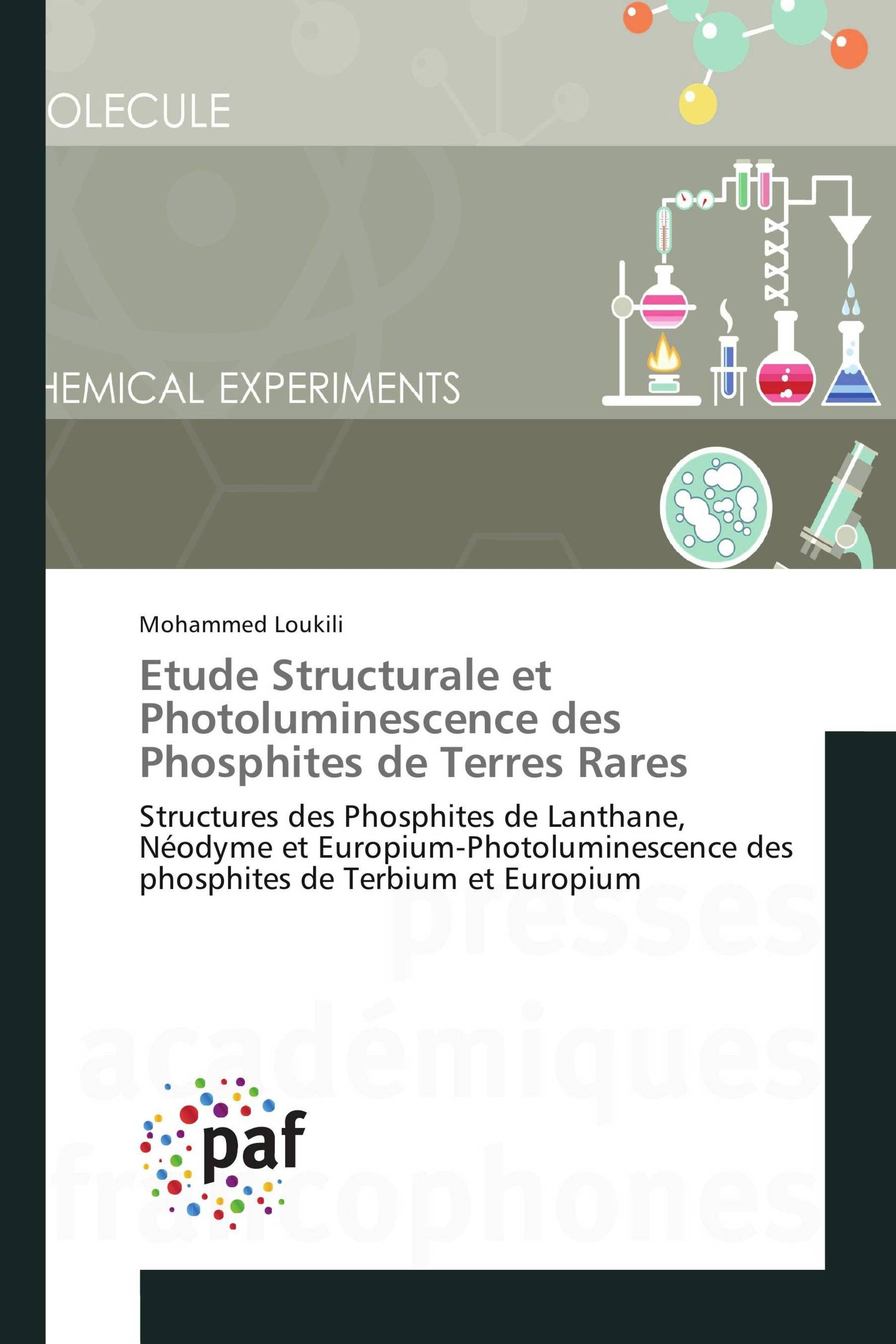 Etude Structurale et Photoluminescence des Phosphites de Terres Rares