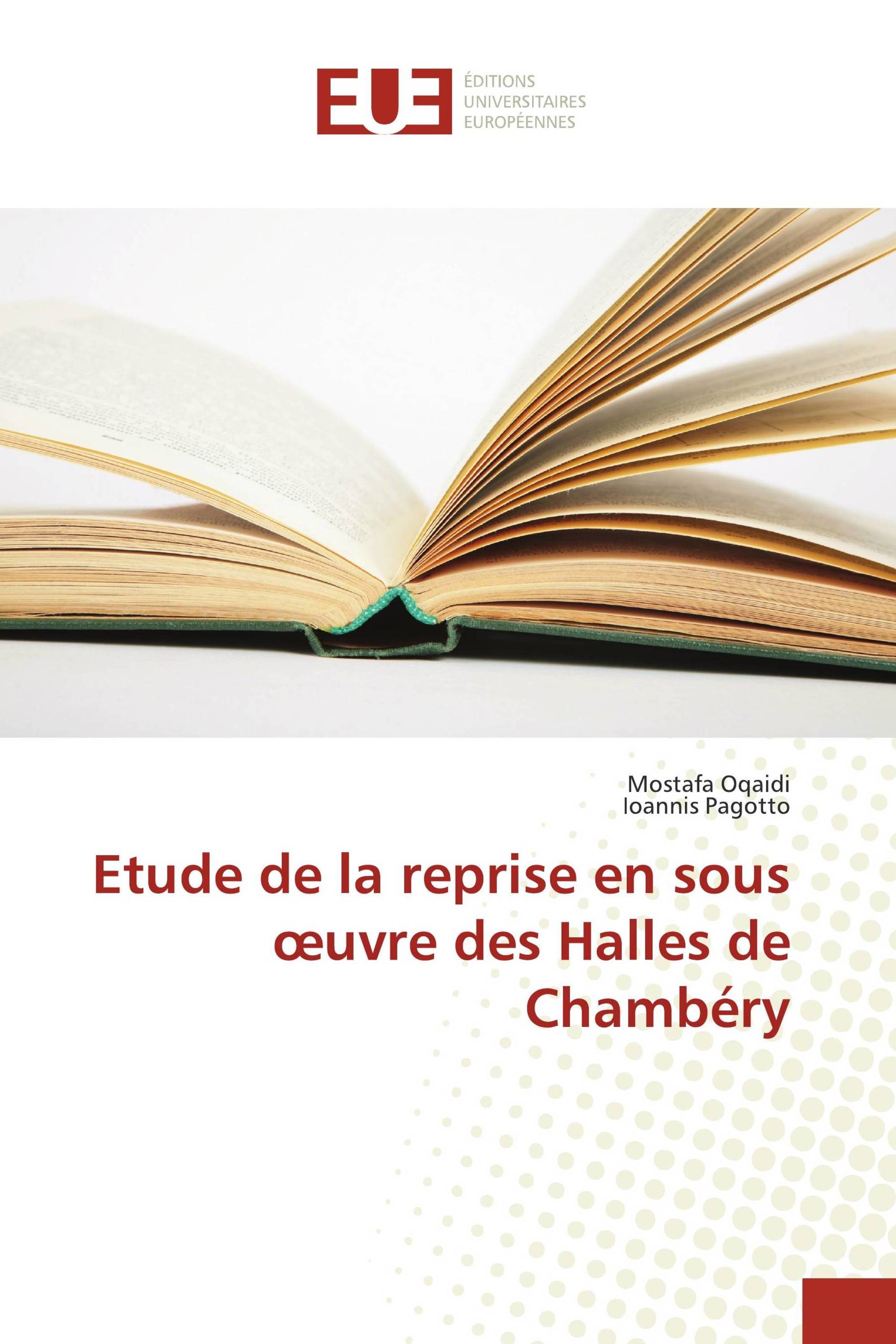 Etude de la reprise en sous œuvre des Halles de Chambéry