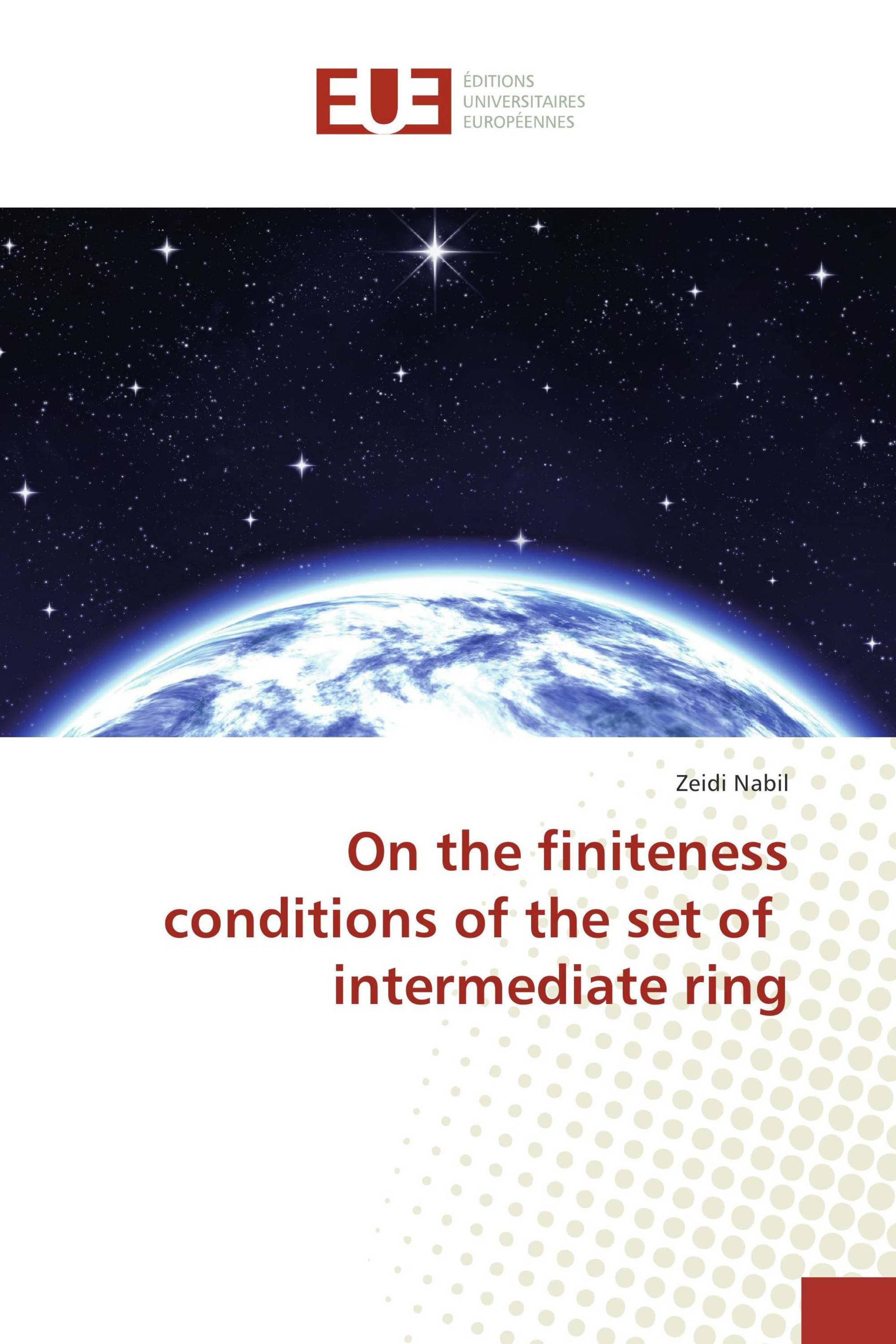 On the finiteness conditions of the set of intermediate rings