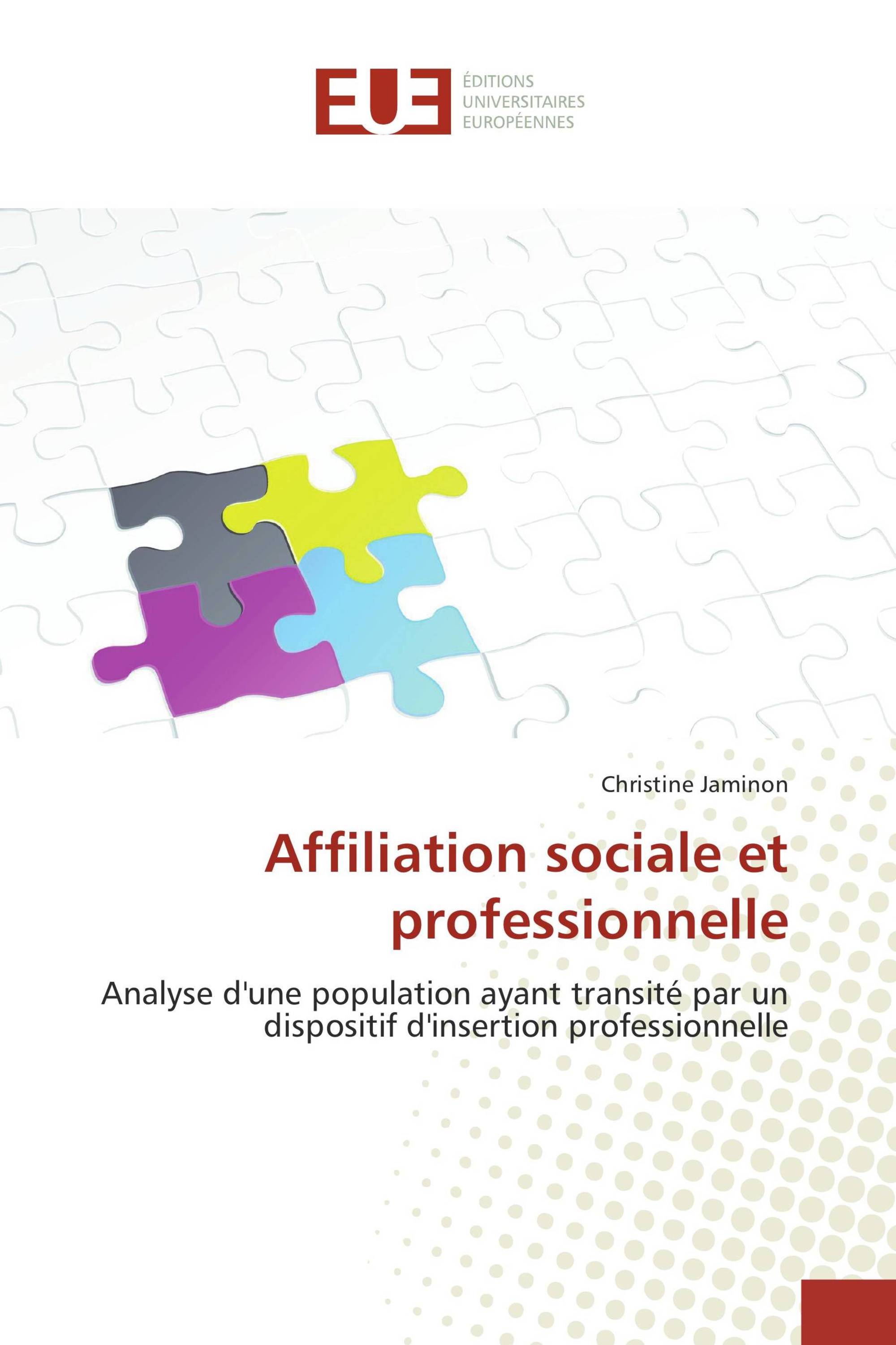 Affiliation sociale et professionnelle