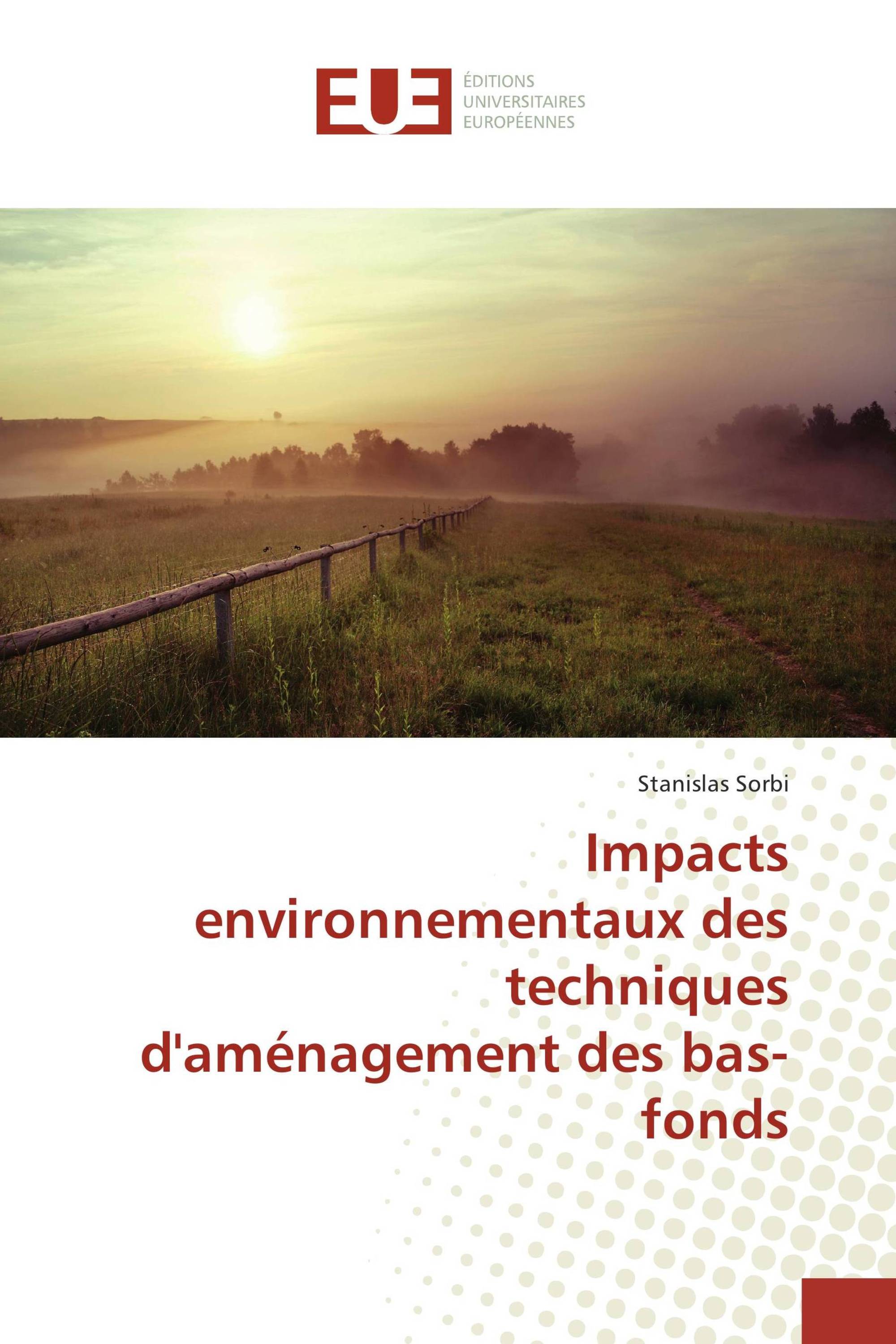 Impacts environnementaux des techniques d'aménagement des bas-fonds