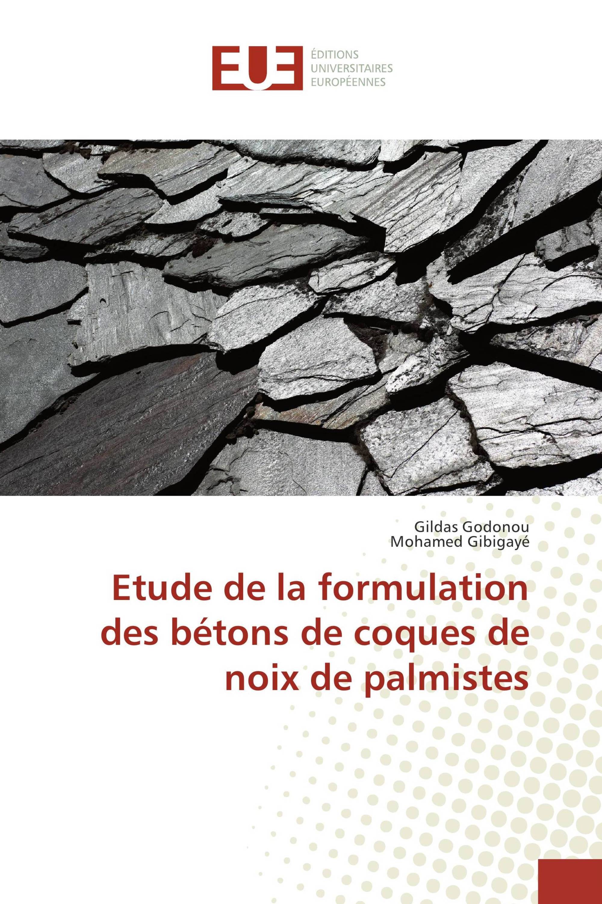 Etude de la formulation des bétons de coques de noix de palmistes