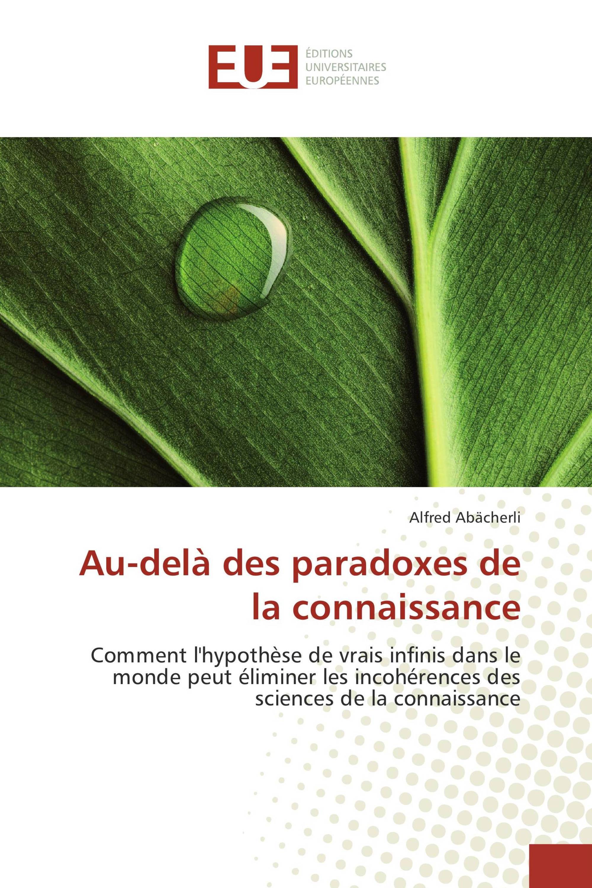 Au-delà des paradoxes de la connaissance