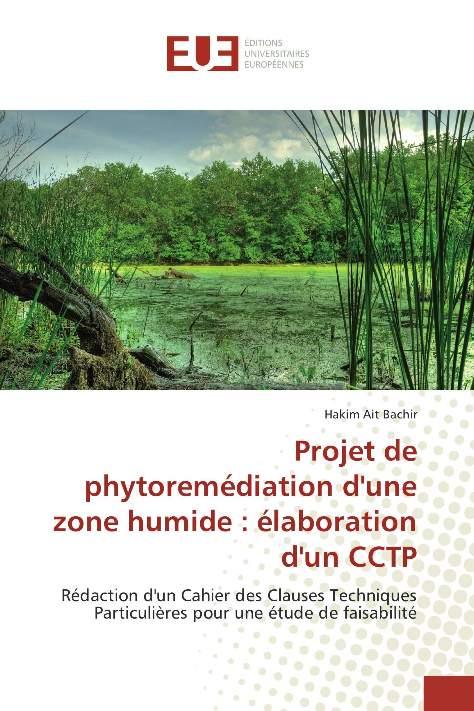 Projet de phytoremédiation d'une zone humide : élaboration d'un CCTP