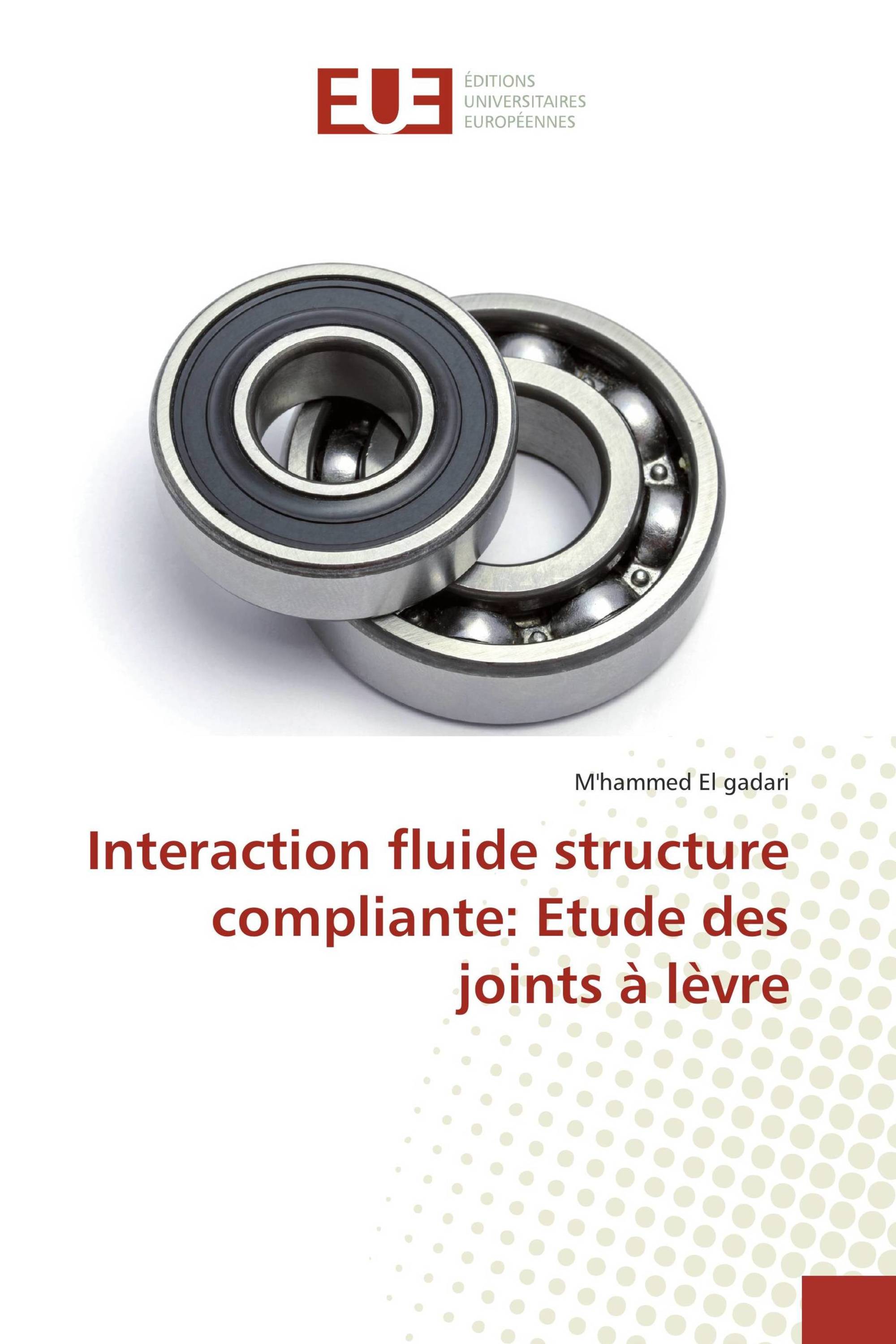 Interaction fluide structure compliante: Etude des joints à lèvre