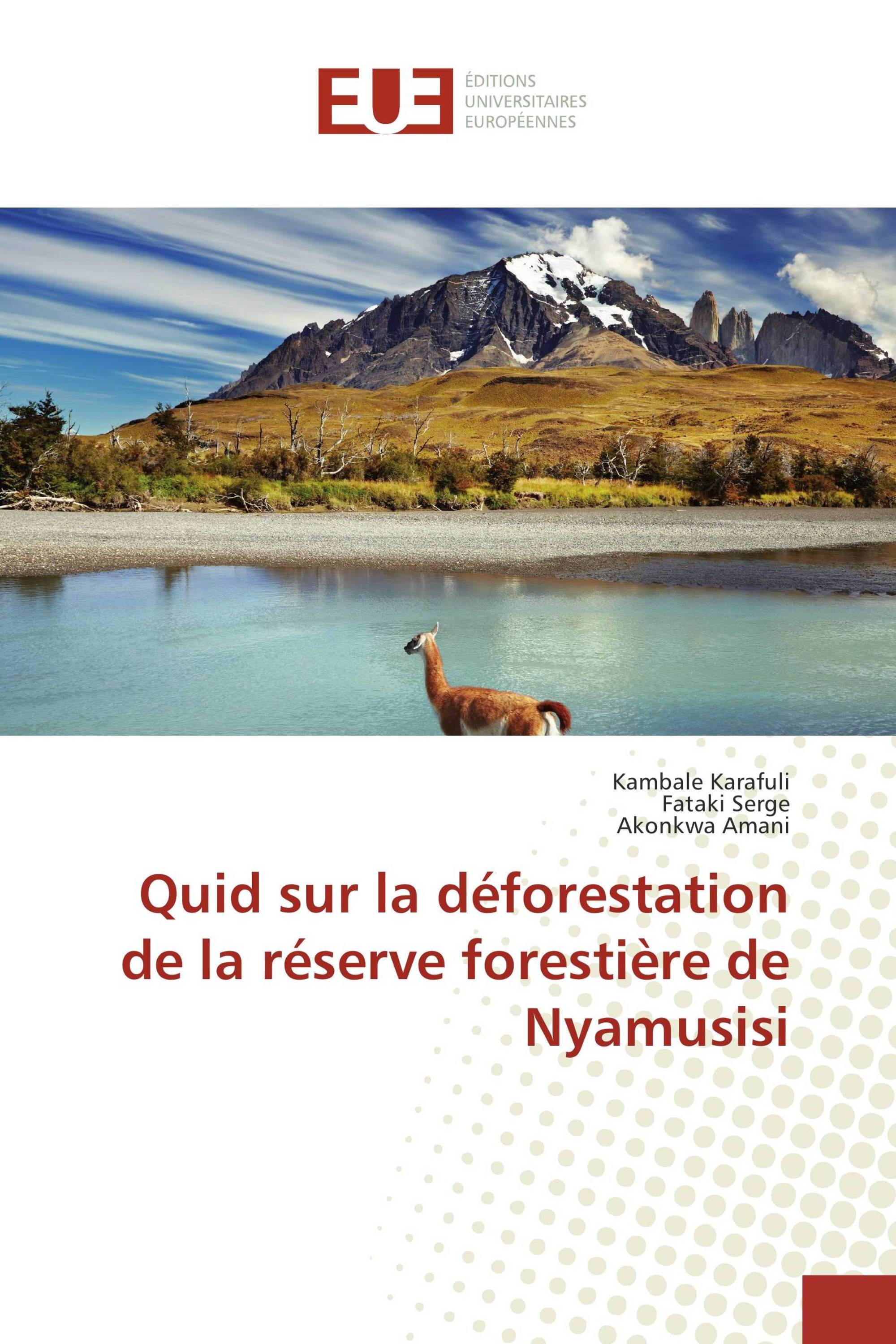 Quid sur la déforestation de la réserve forestière de Nyamusisi