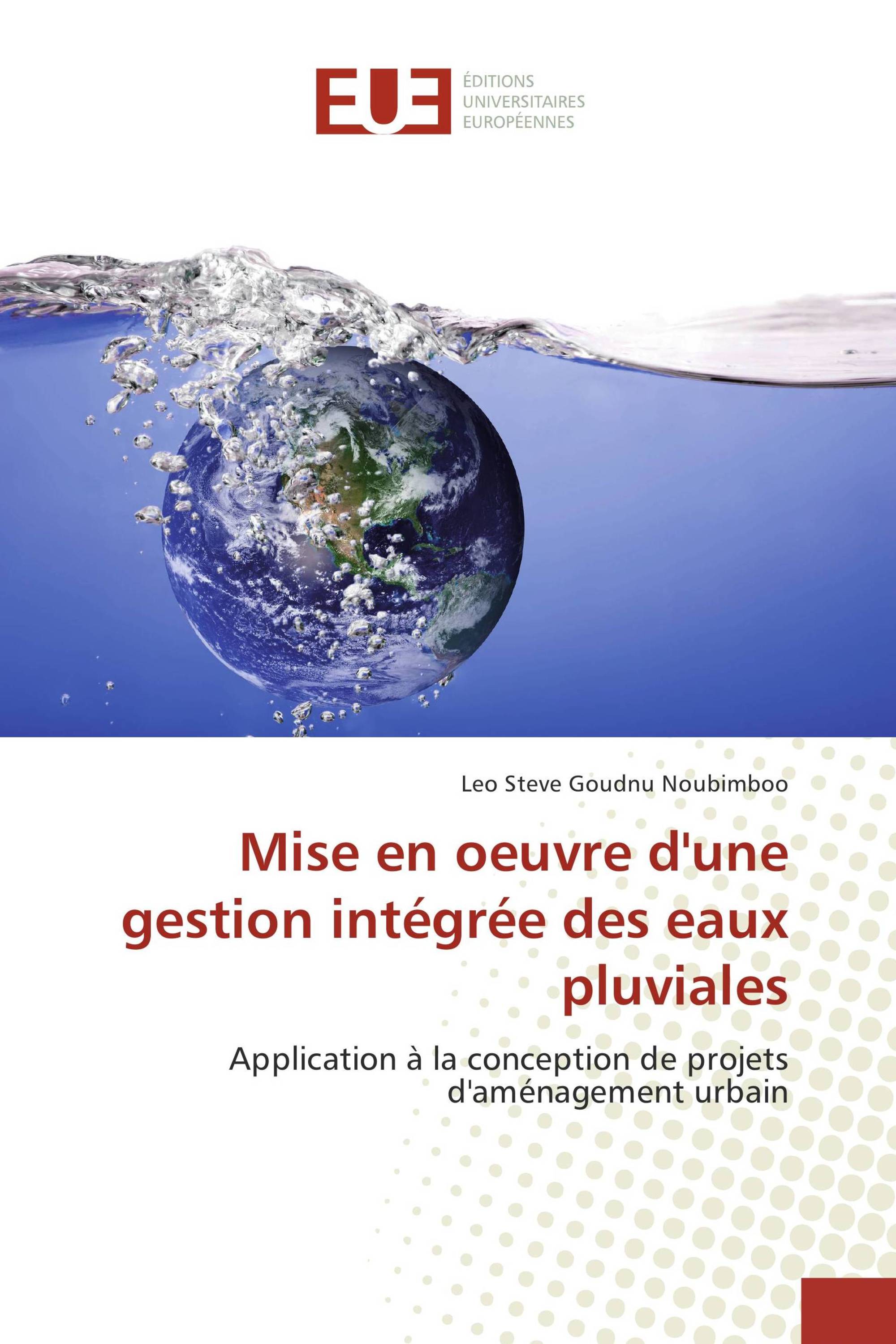 Mise en oeuvre d'une gestion intégrée des eaux pluviales