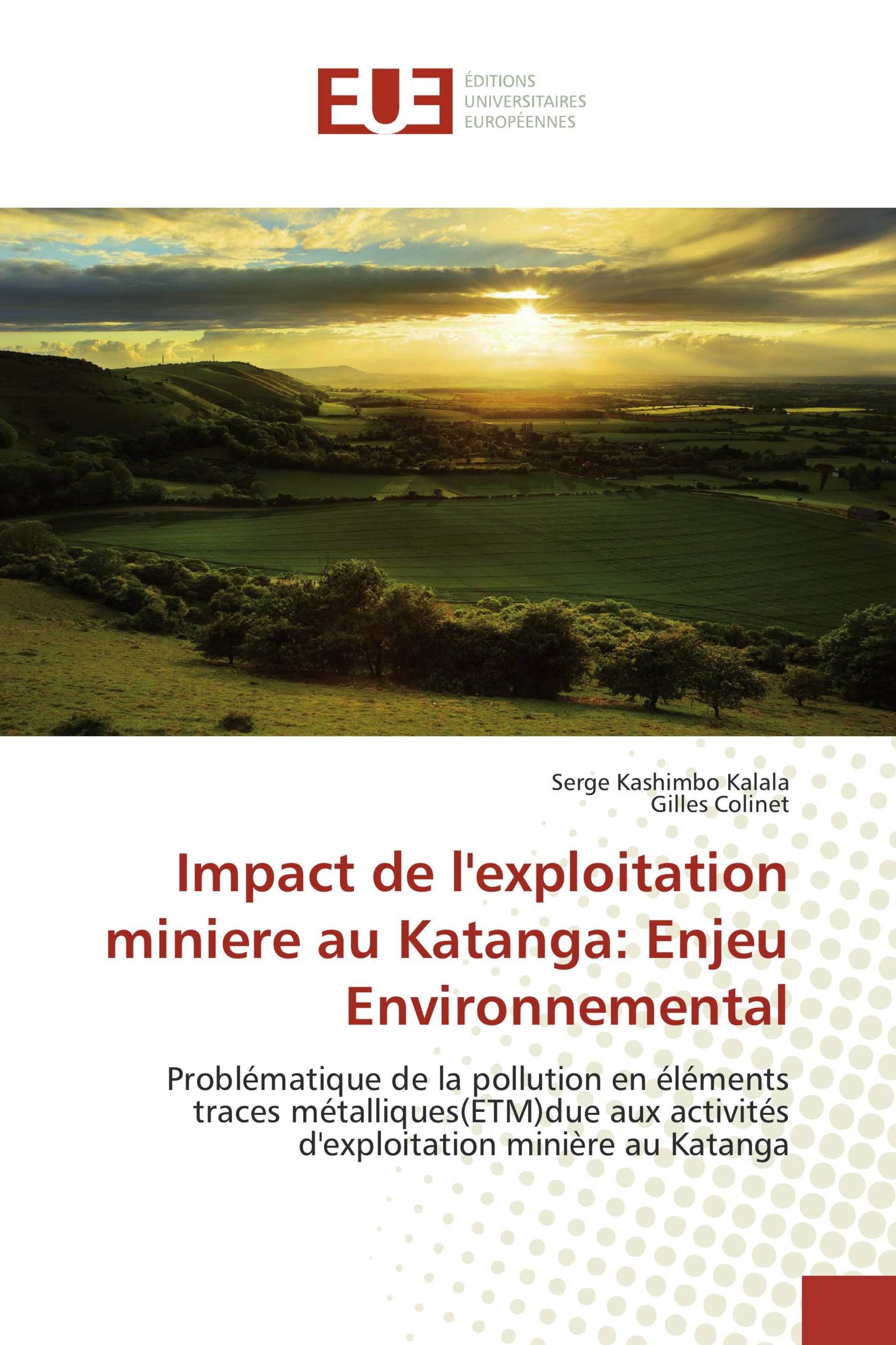 Impact de l'exploitation miniere au Katanga: Enjeu Environnemental