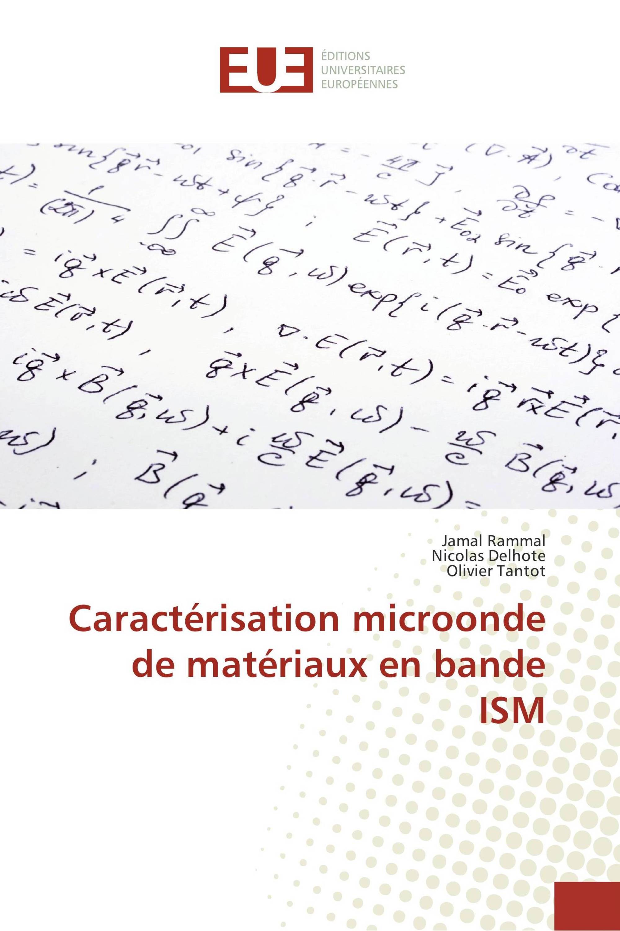 Caractérisation microonde de matériaux en bande ISM