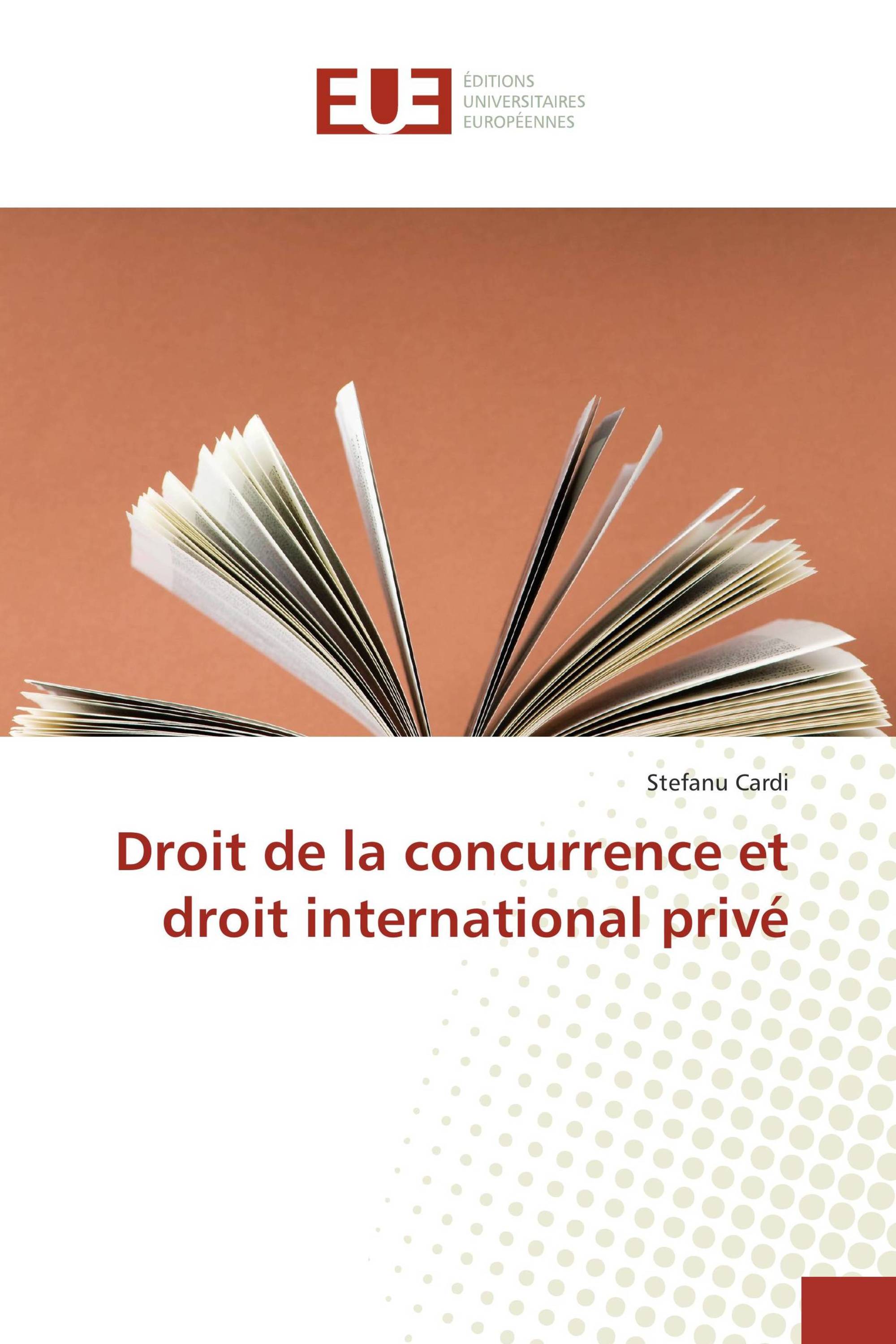 Droit de la concurrence et droit international privé