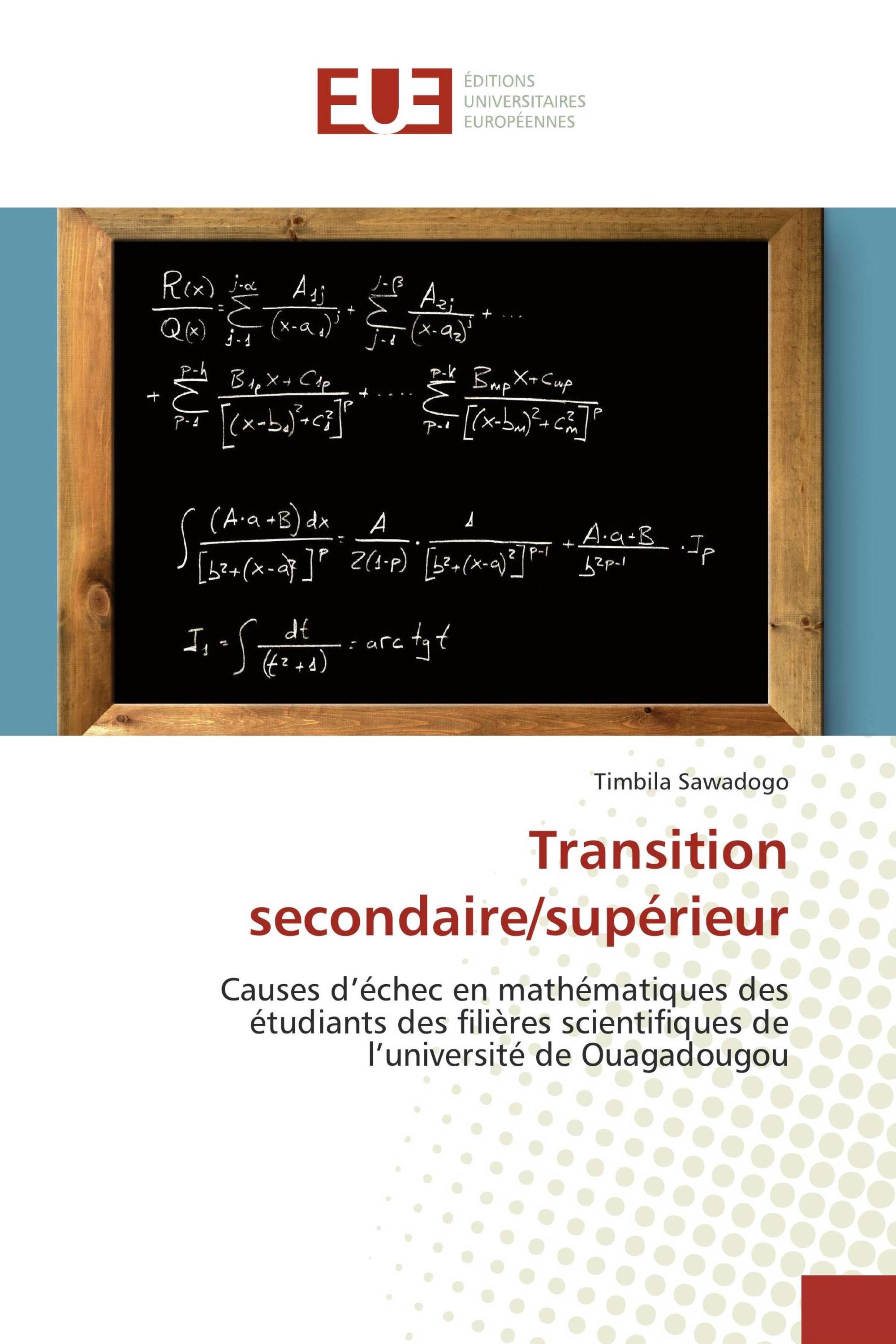 Transition secondaire/supérieur