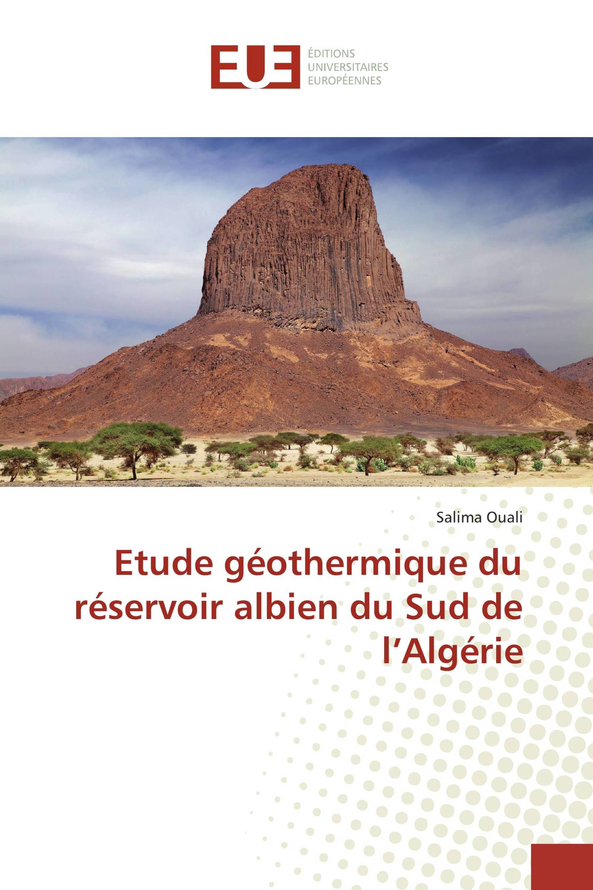 Etude géothermique du réservoir albien du Sud de l’Algérie