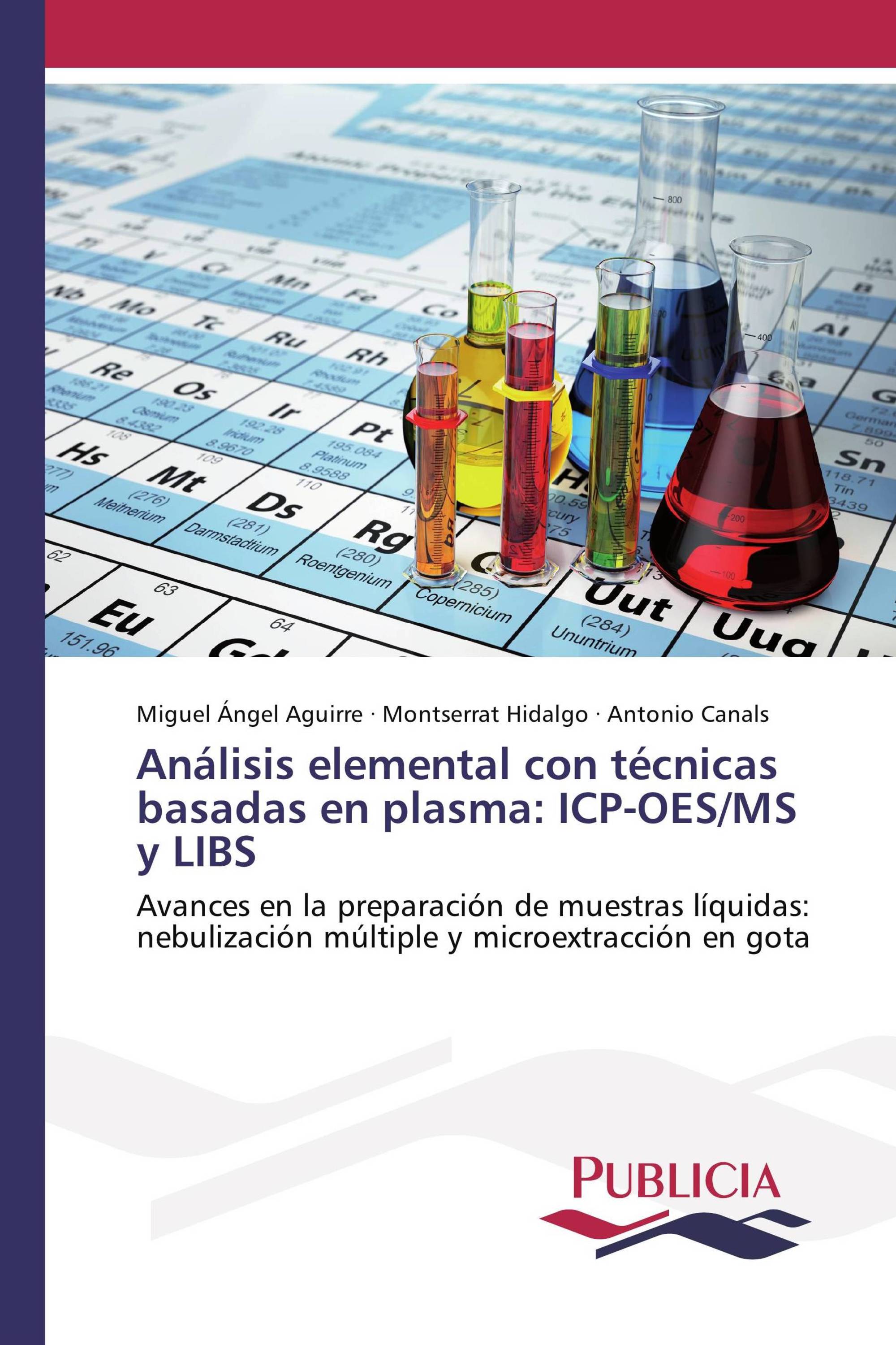 Análisis elemental con técnicas basadas en plasma: ICP-OES/MS y LIBS