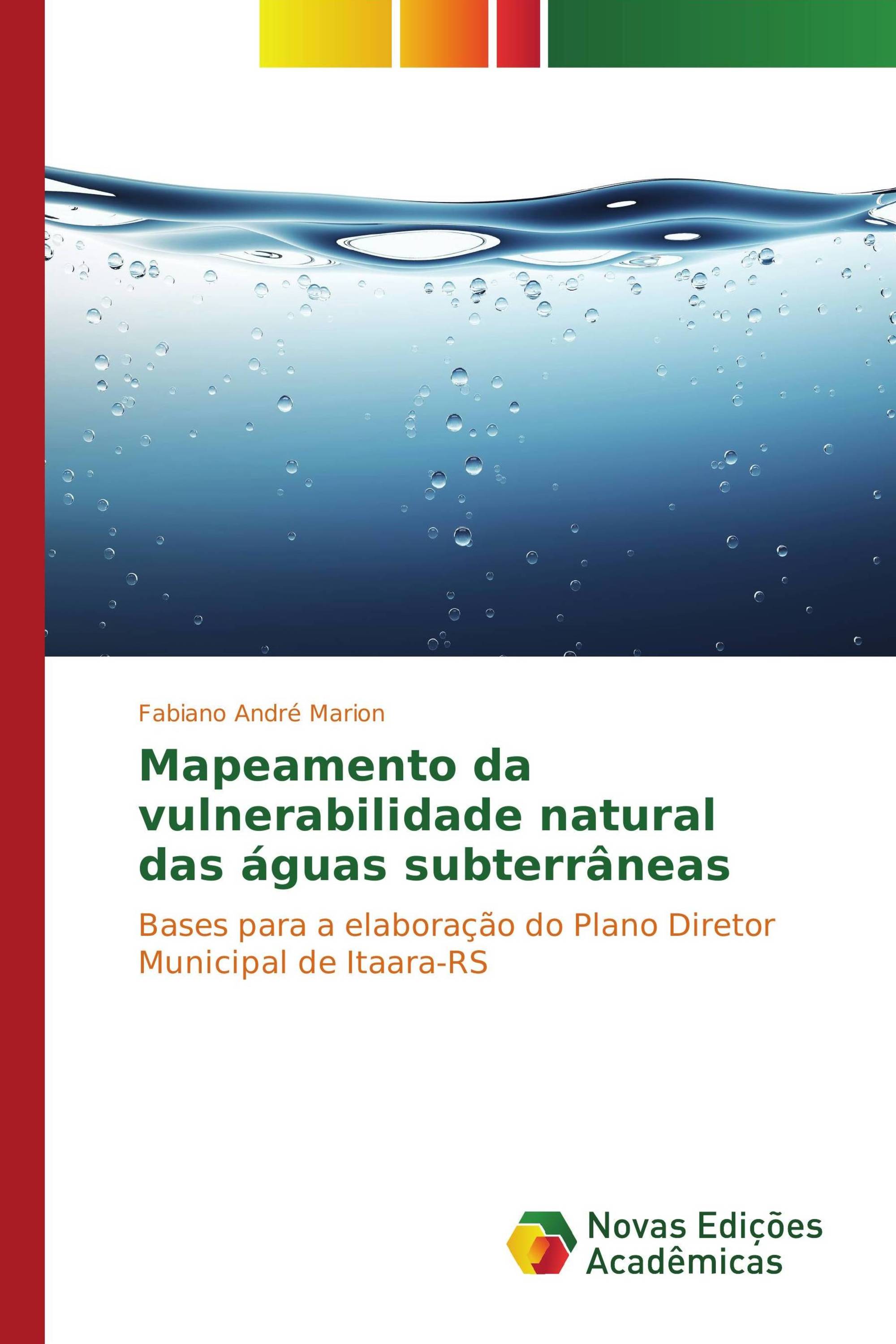 Mapeamento da vulnerabilidade natural das águas subterrâneas