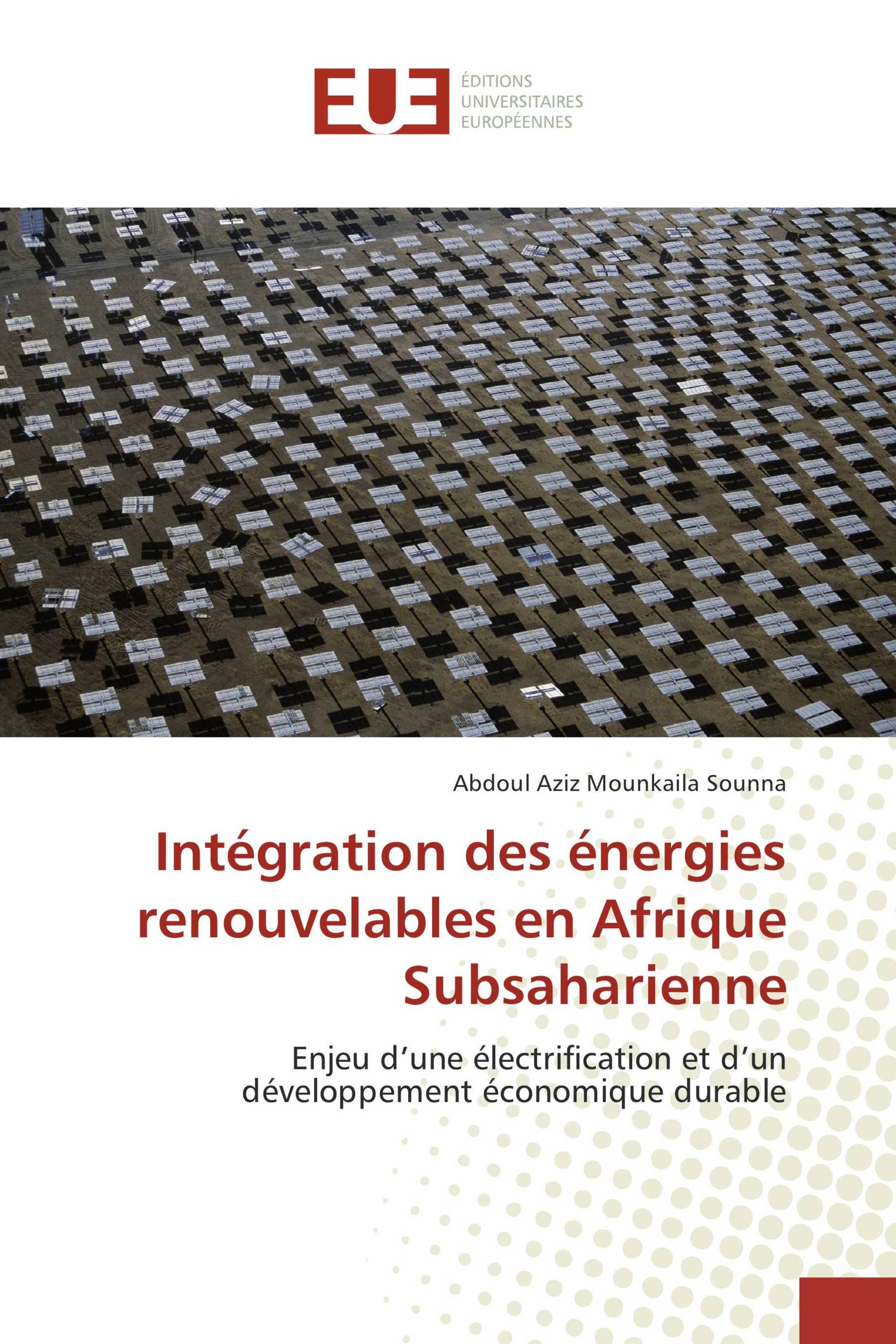 Intégration des énergies renouvelables en Afrique Subsaharienne