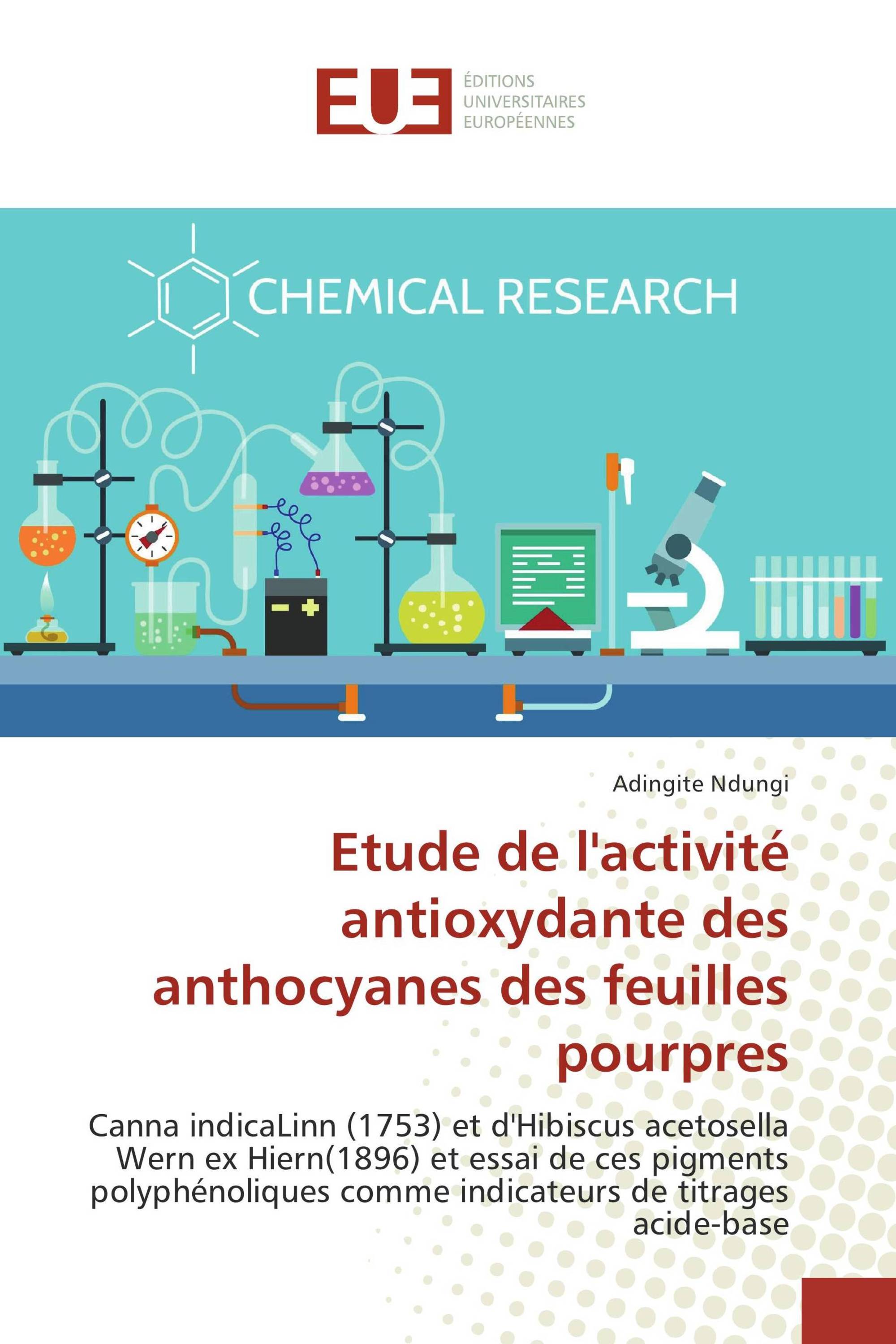 Etude de l'activité antioxydante des anthocyanes des feuilles pourpres