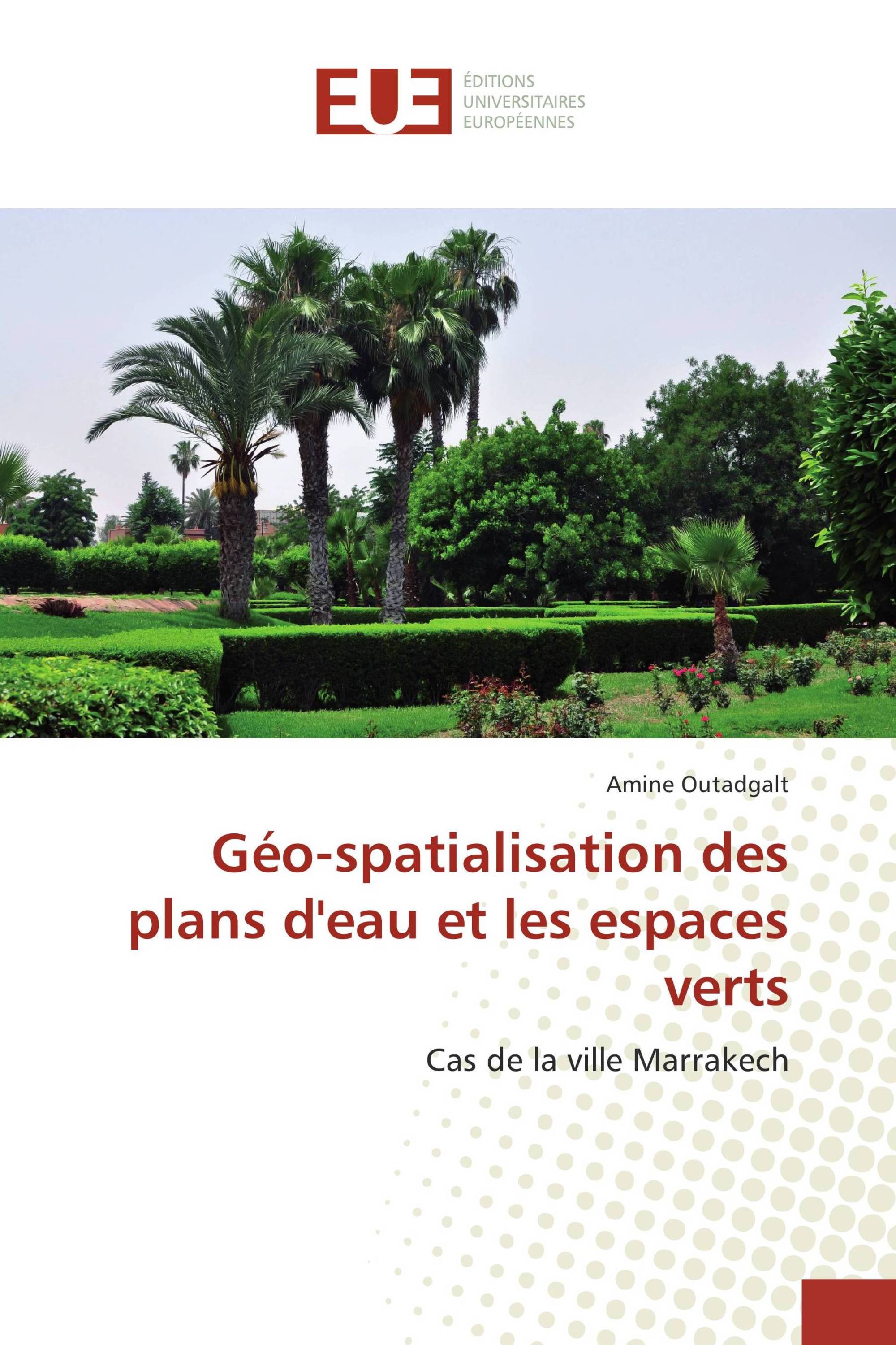 Géo-spatialisation des plans d'eau et les espaces verts