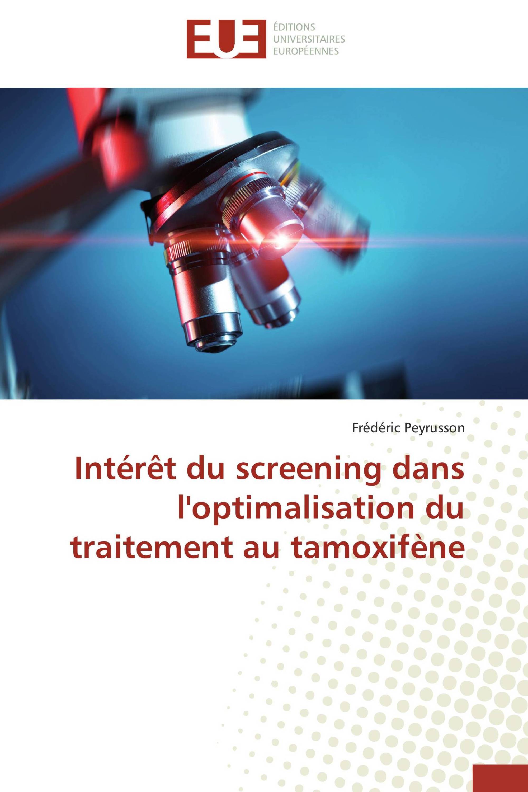 Intérêt du screening dans l'optimalisation du traitement au tamoxifène