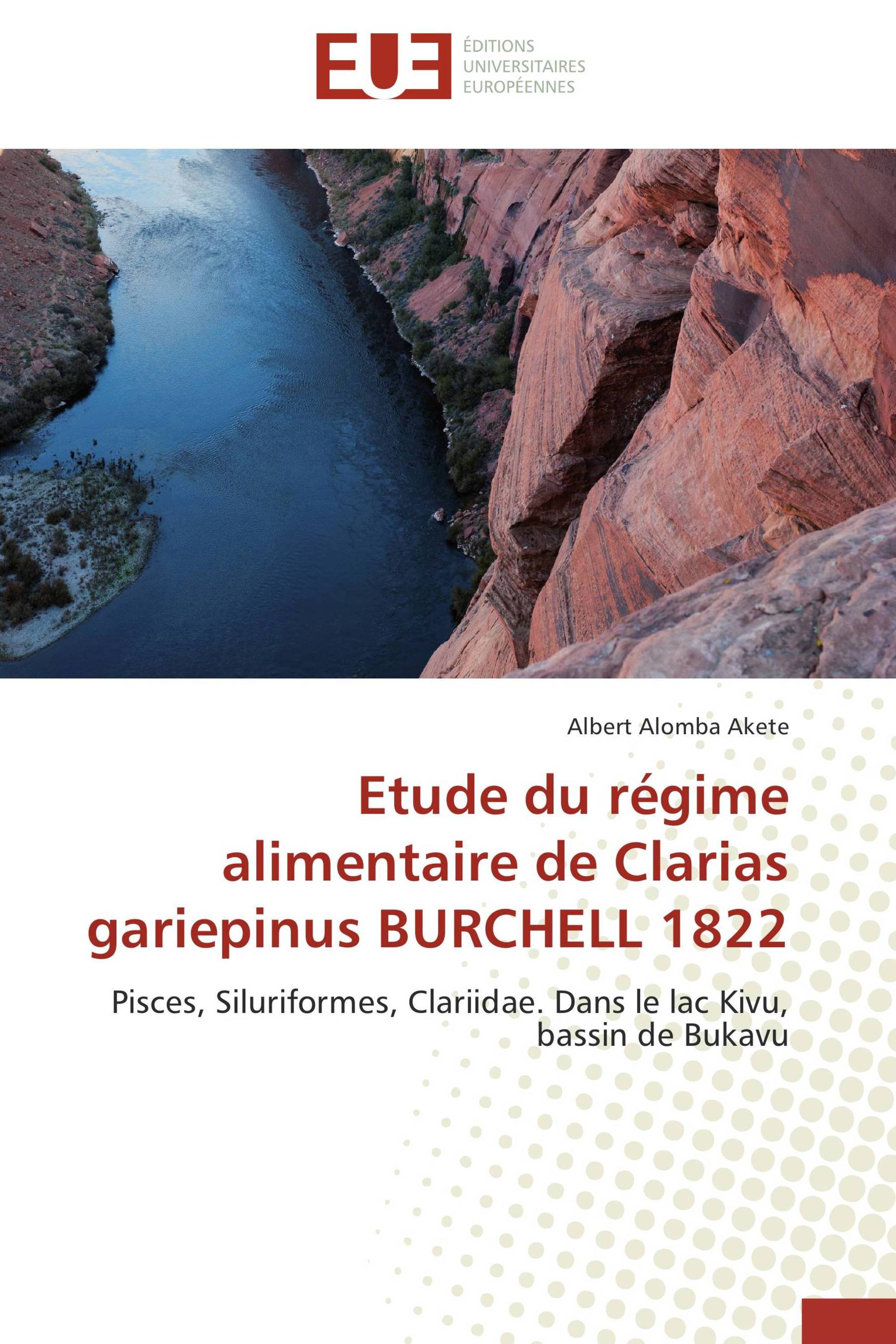 Etude du régime alimentaire de Clarias gariepinus BURCHELL 1822