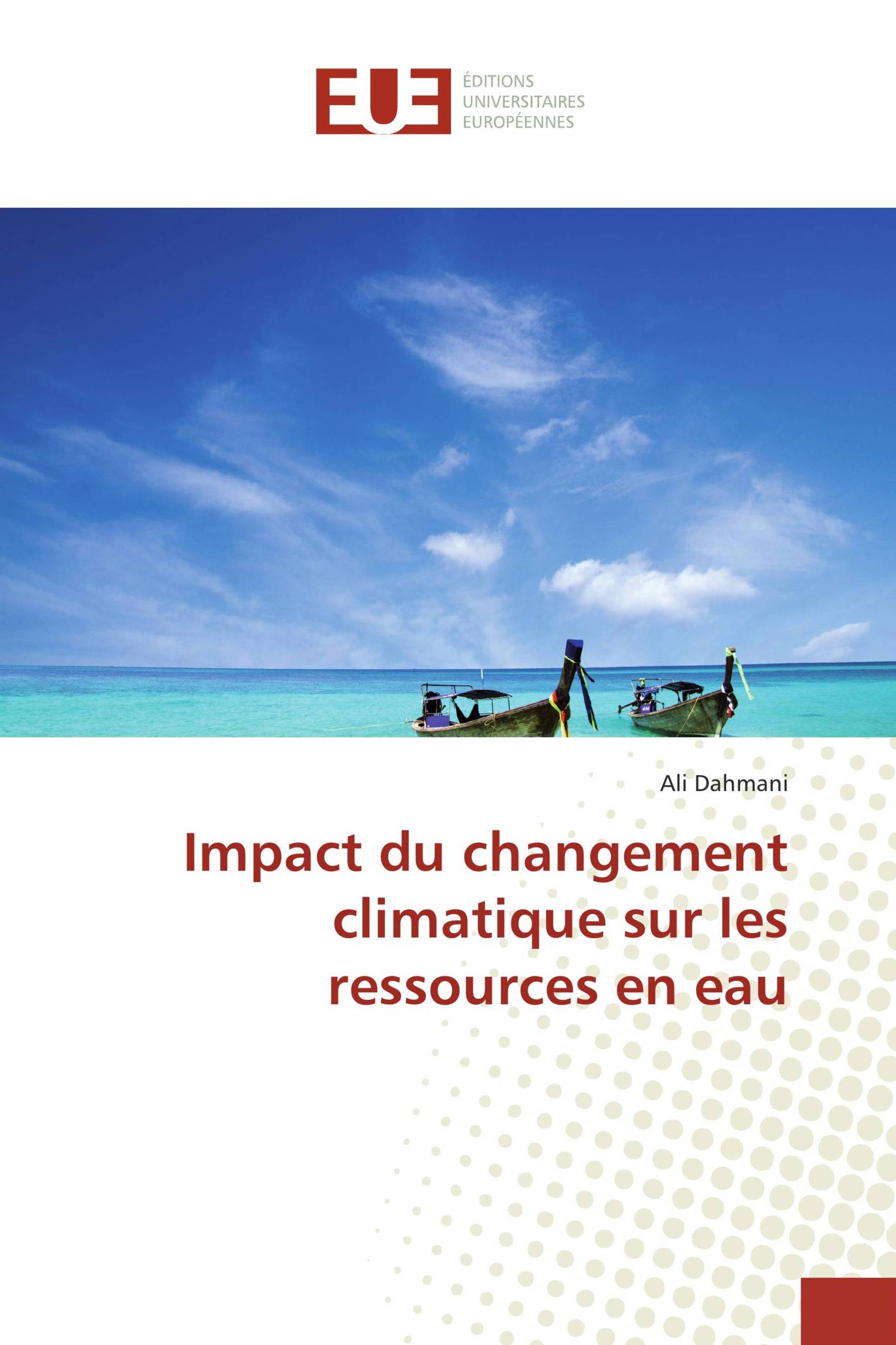 Impact du changement climatique sur les ressources en eau