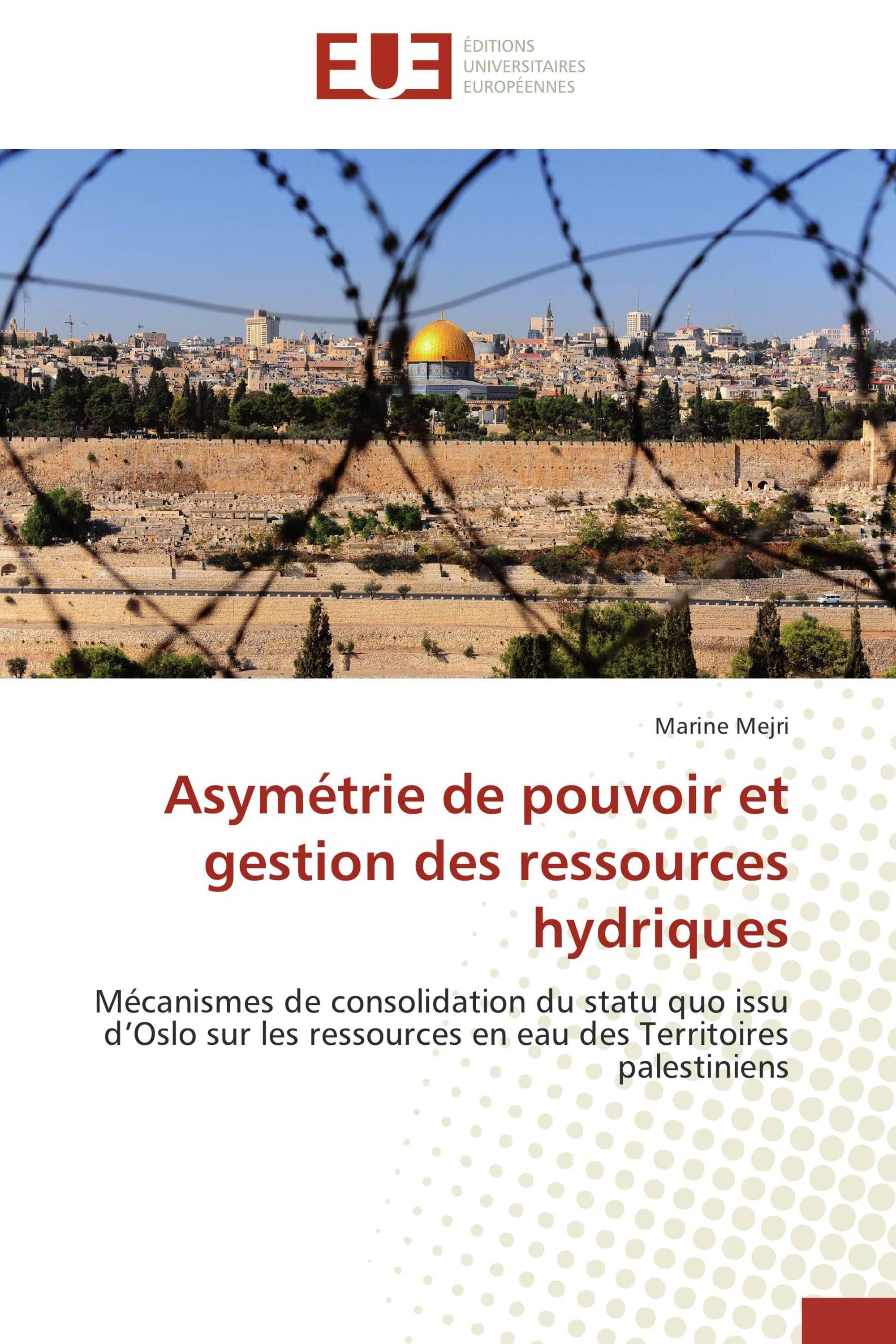 Asymétrie de pouvoir et gestion des ressources hydriques