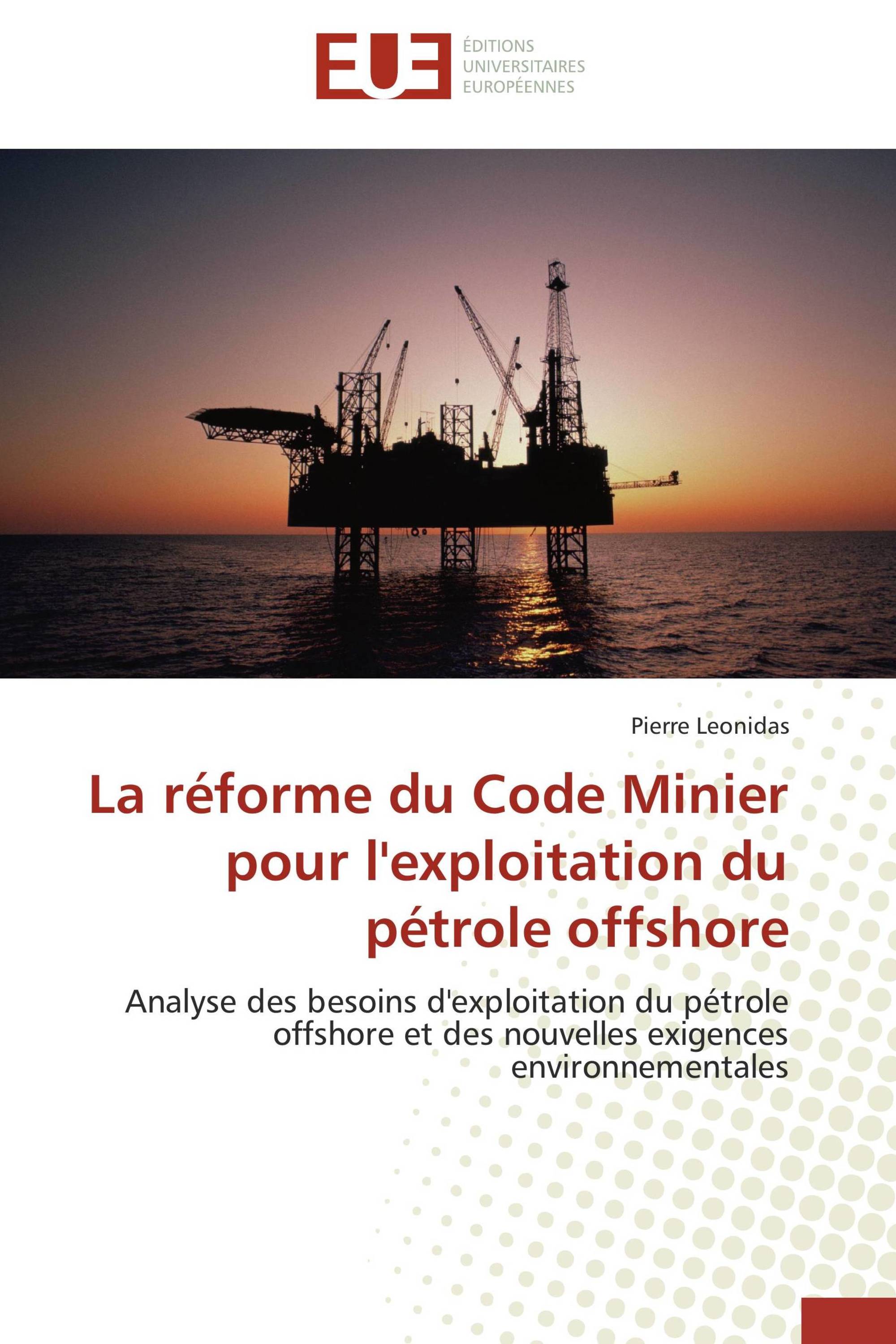 La réforme du Code Minier pour l'exploitation du pétrole offshore