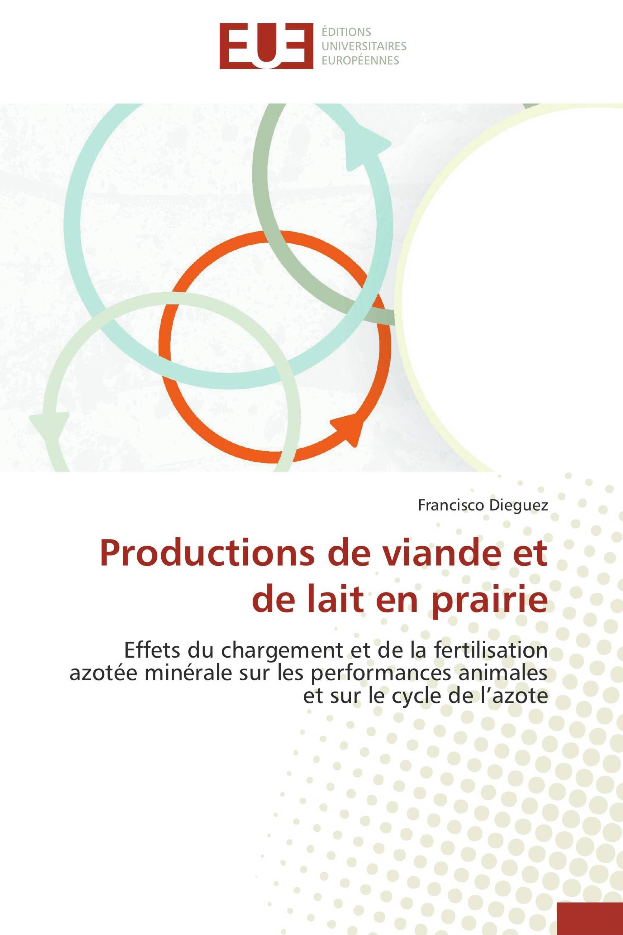 Productions de viande et de lait en prairie