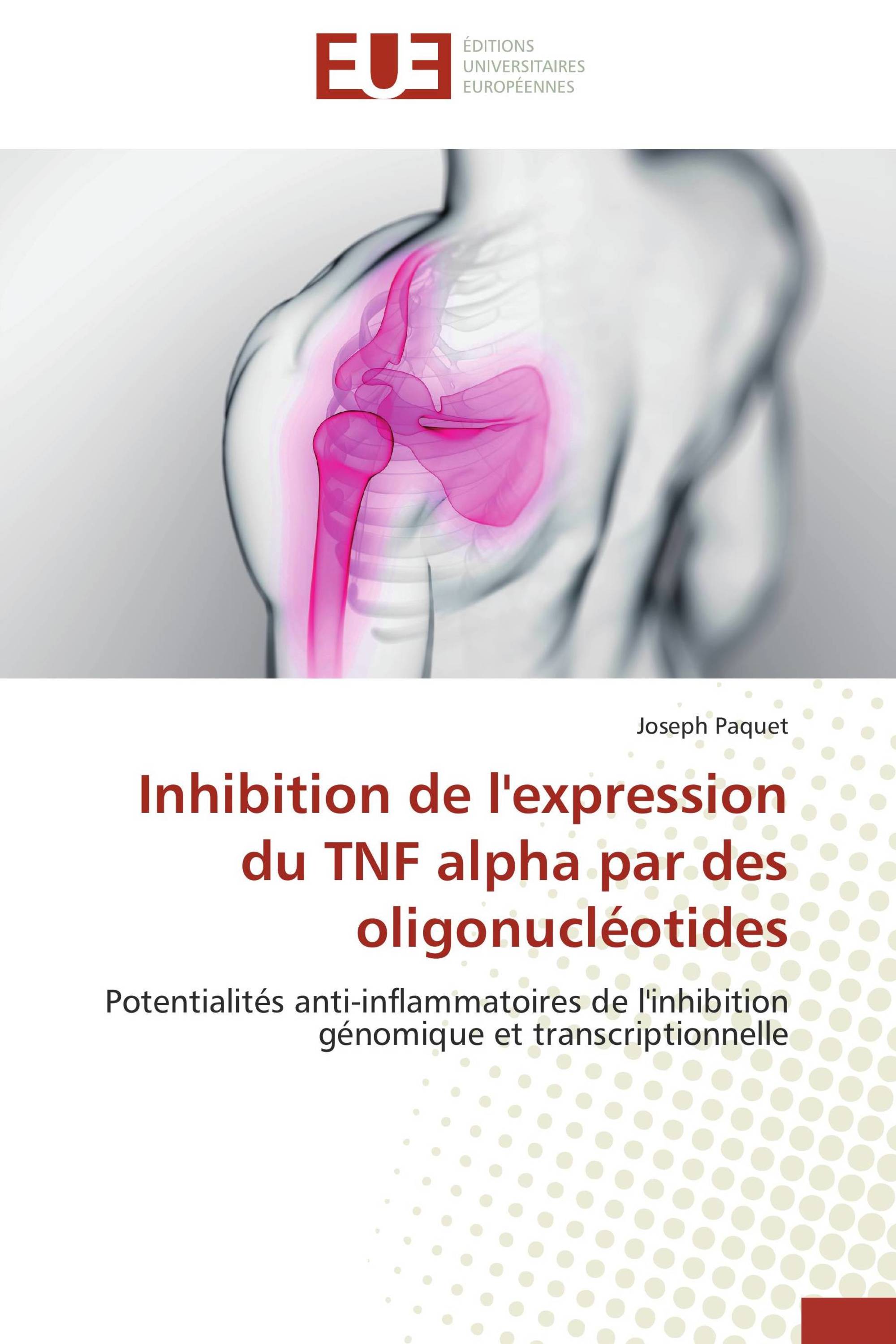 Inhibition de l'expression du TNF alpha par des oligonucléotides