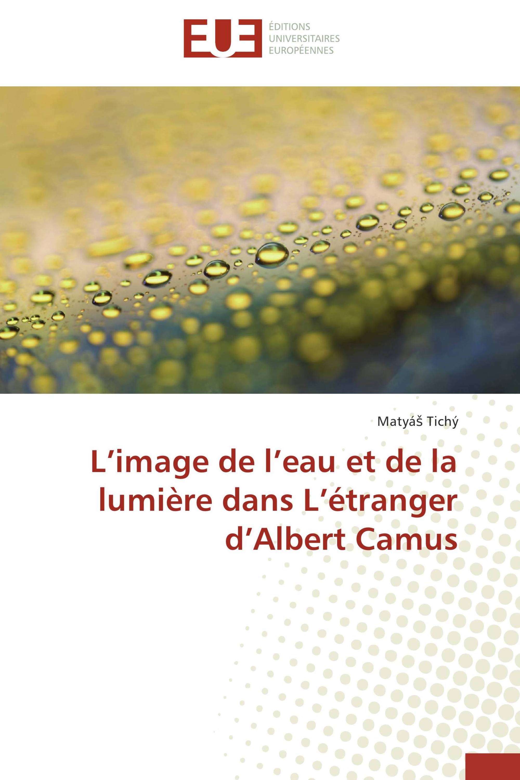 L’image de l’eau et de la lumière dans L’étranger d’Albert Camus