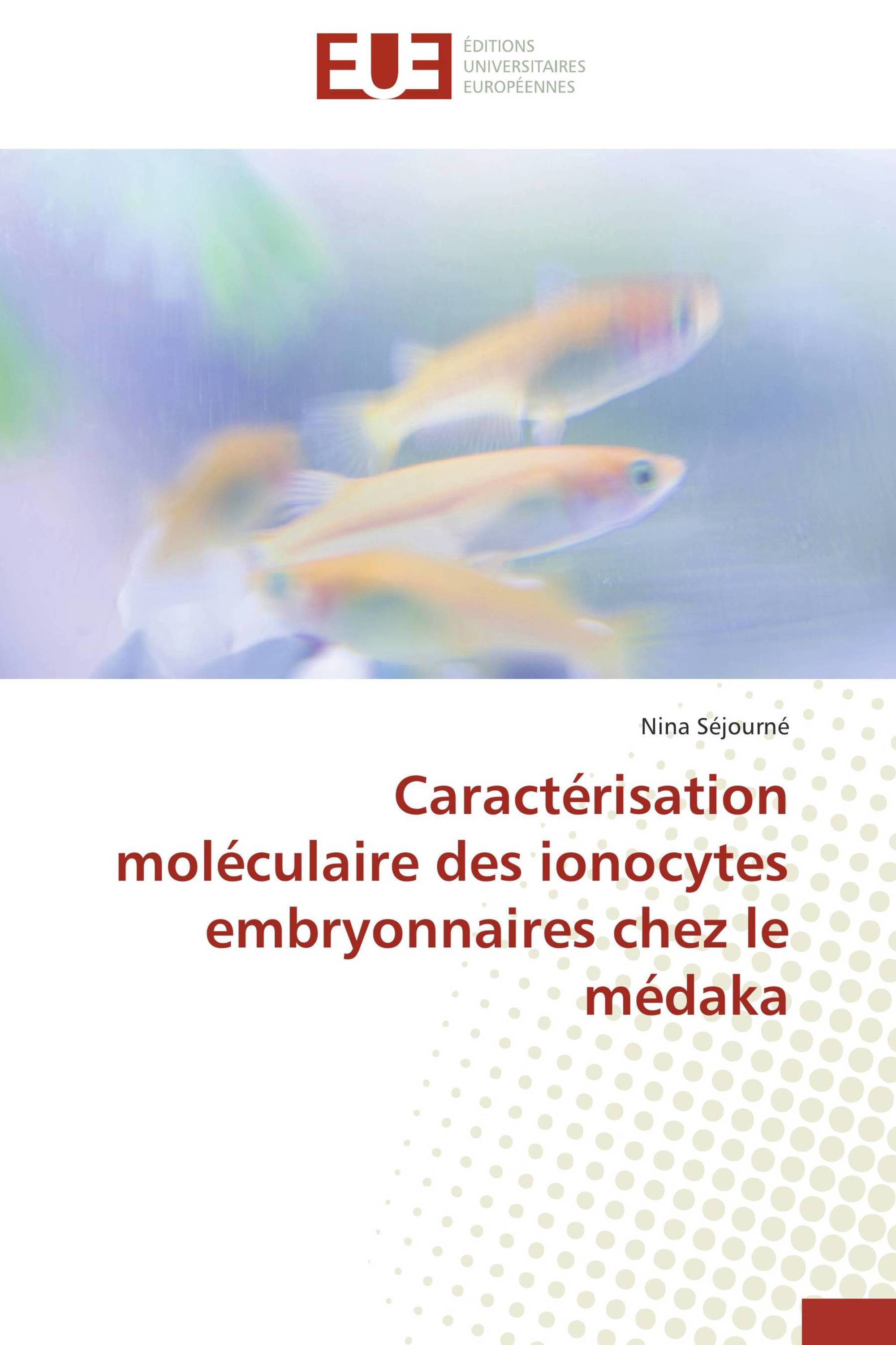 Caractérisation moléculaire des ionocytes embryonnaires chez le médaka