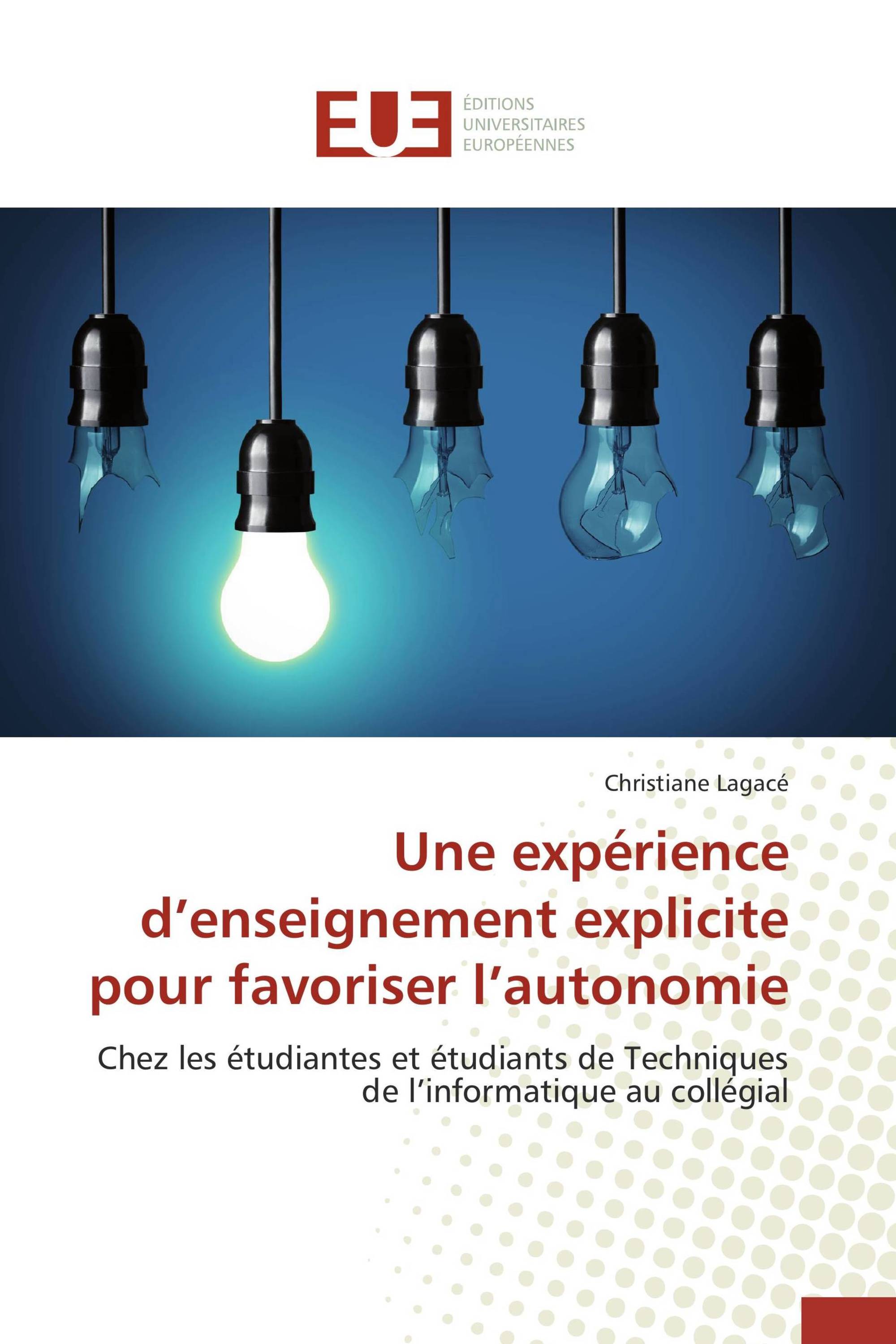 Une expérience d’enseignement explicite pour favoriser l’autonomie