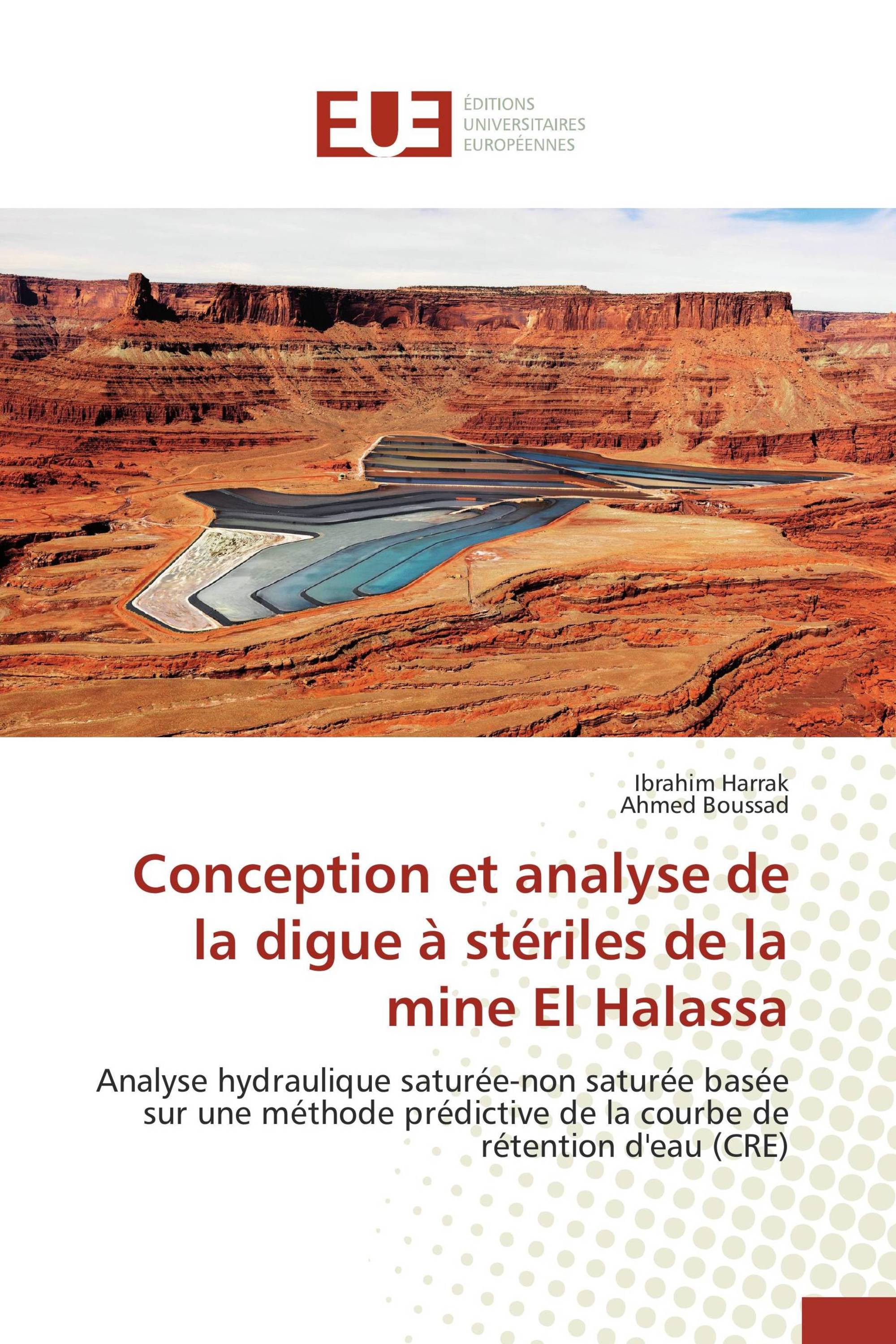 Conception et analyse de la digue à stériles de la mine El Halassa