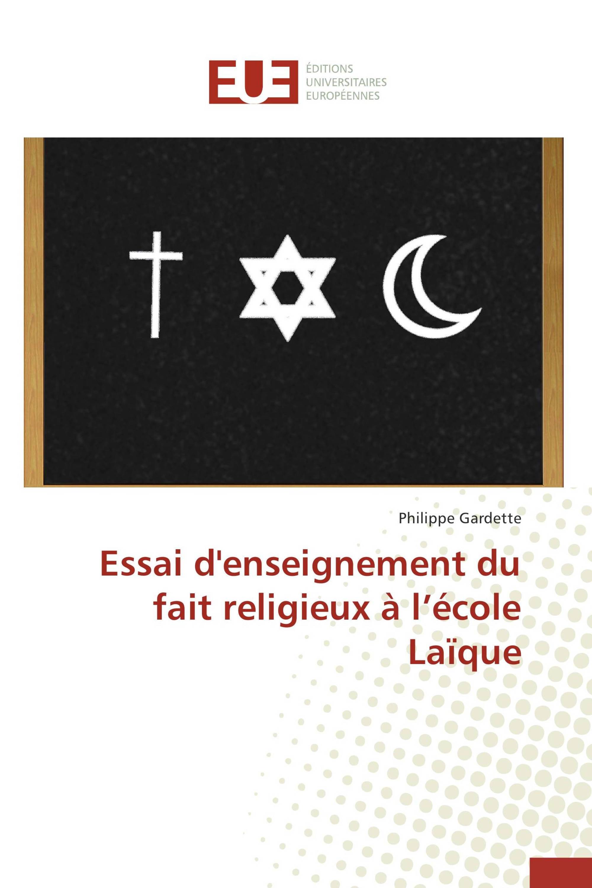 Essai d'enseignement du fait religieux à l’école Laïque