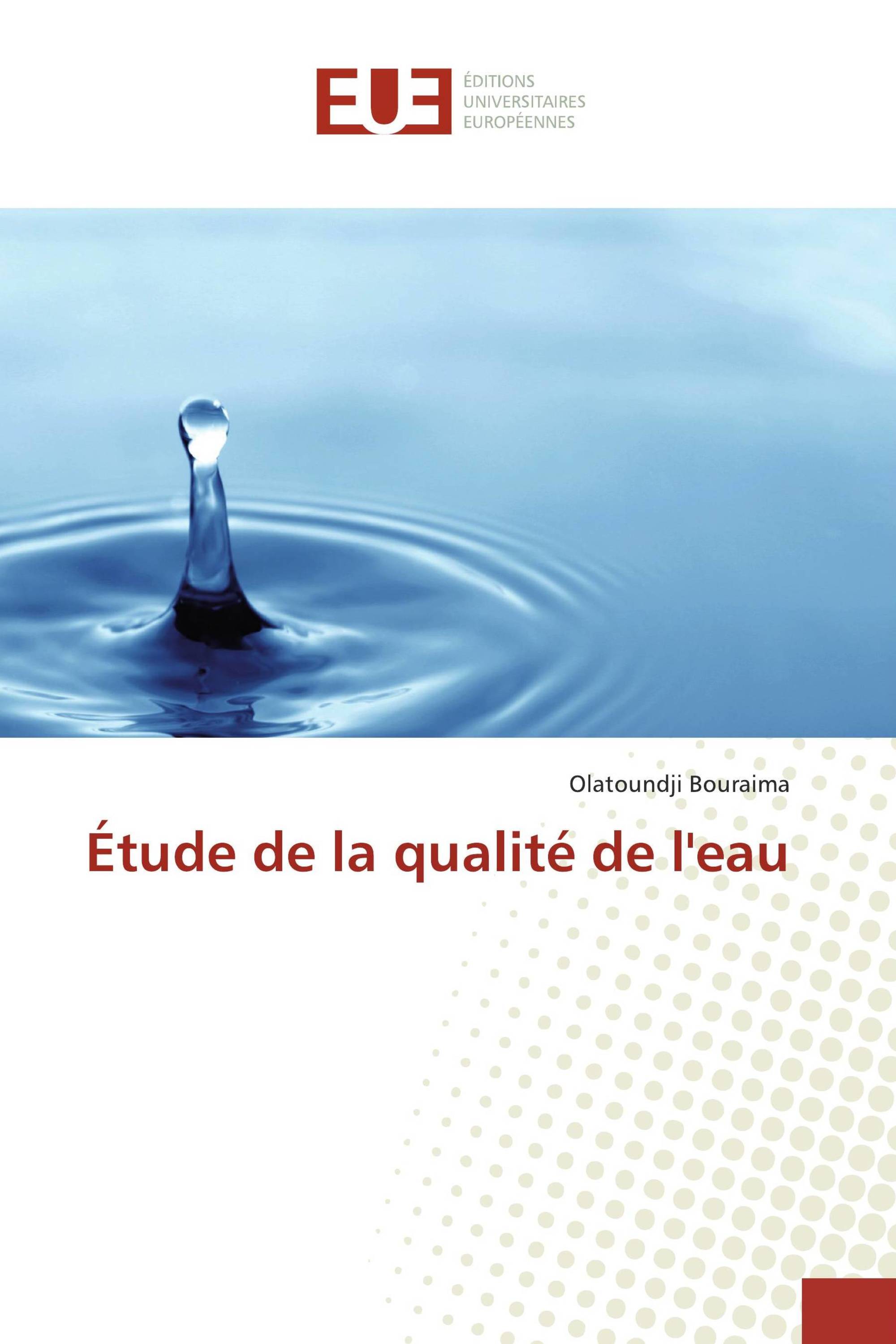 Étude de la qualité de l'eau