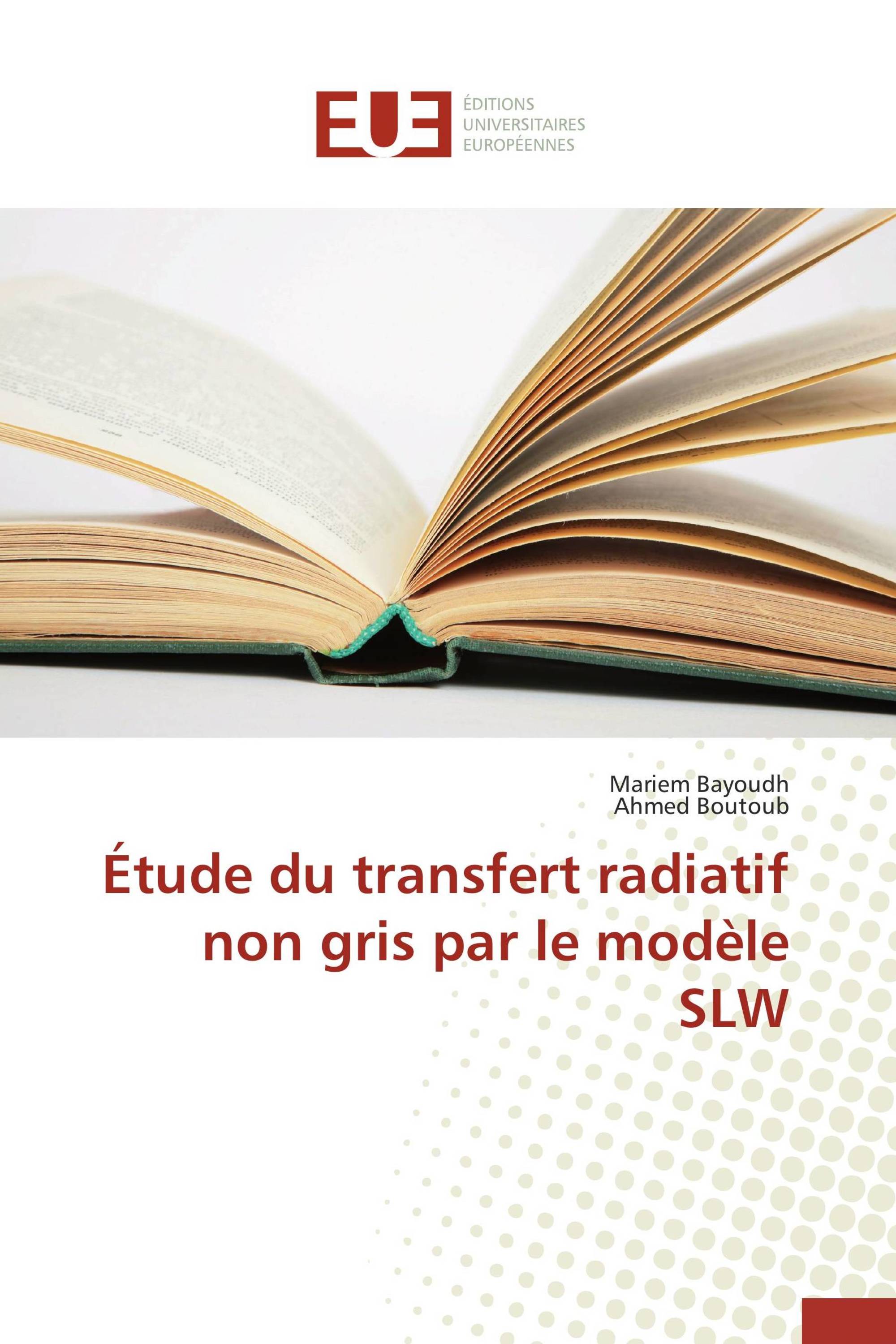 Étude du transfert radiatif non gris par le modèle SLW