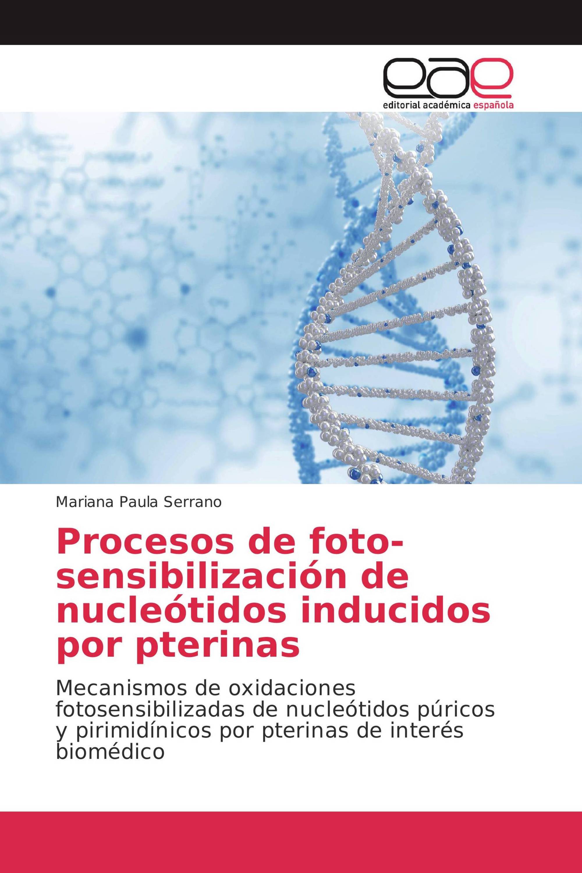 Procesos de foto-sensibilización de nucleótidos inducidos por pterinas