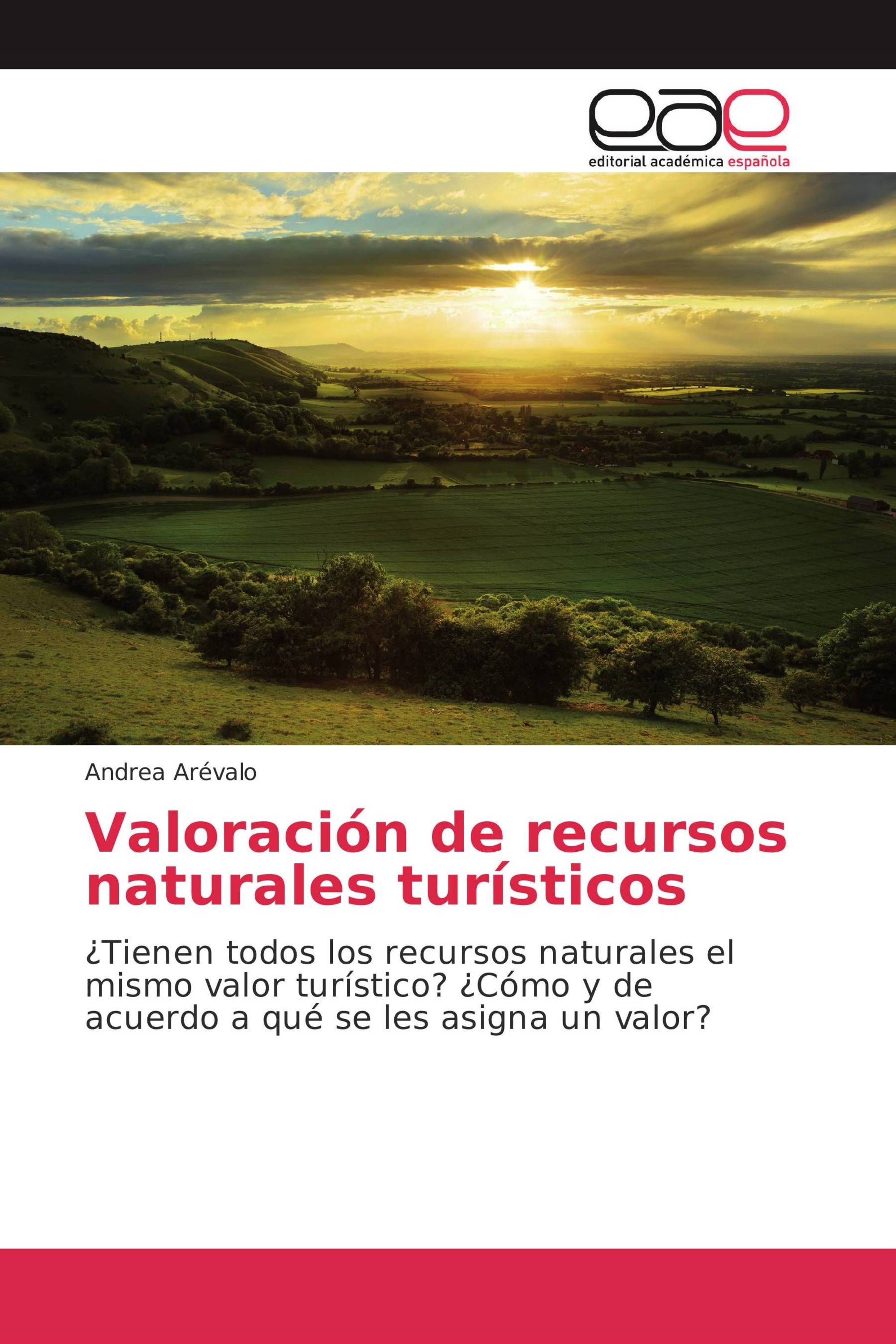 Valoración de recursos naturales turísticos