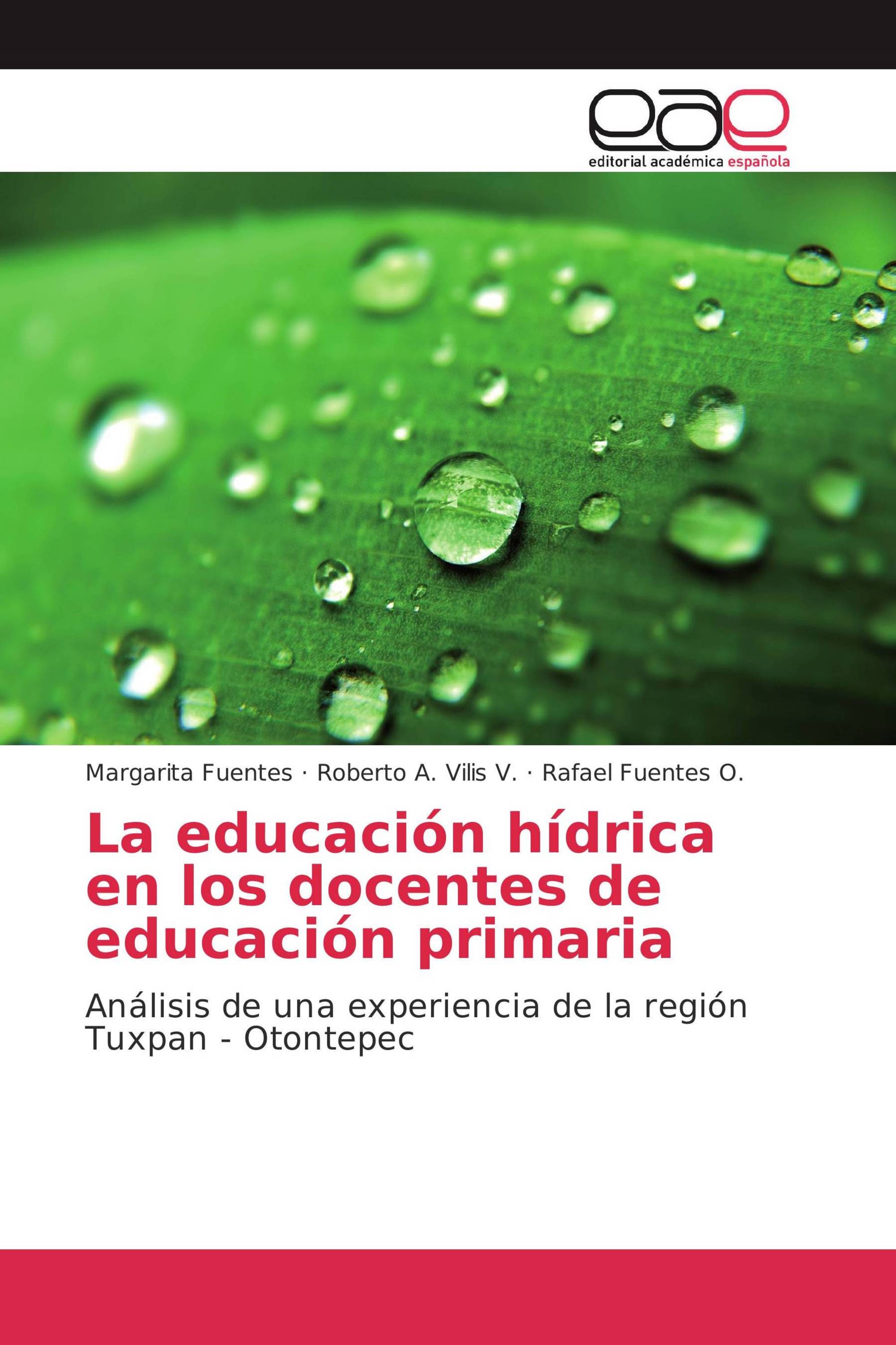 La educación hídrica en los docentes de educación primaria