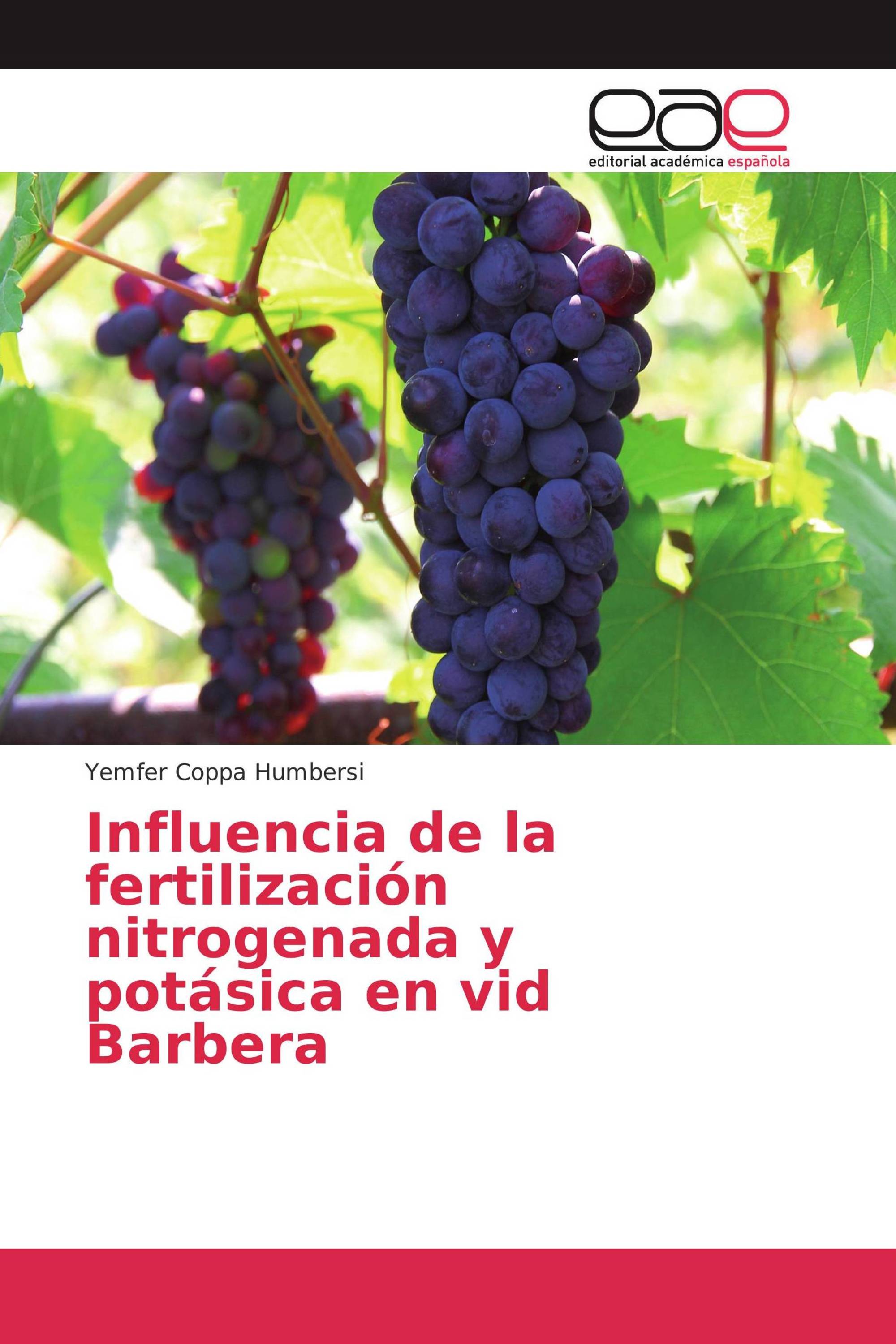 Influencia de la fertilización nitrogenada y potásica en vid Barbera