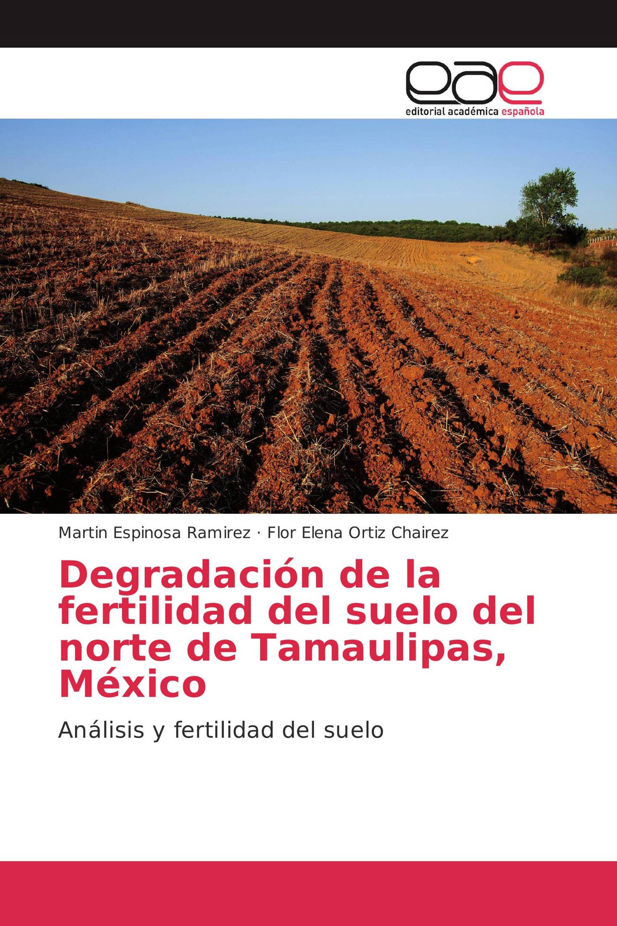 Degradación de la fertilidad del suelo del norte de Tamaulipas, México